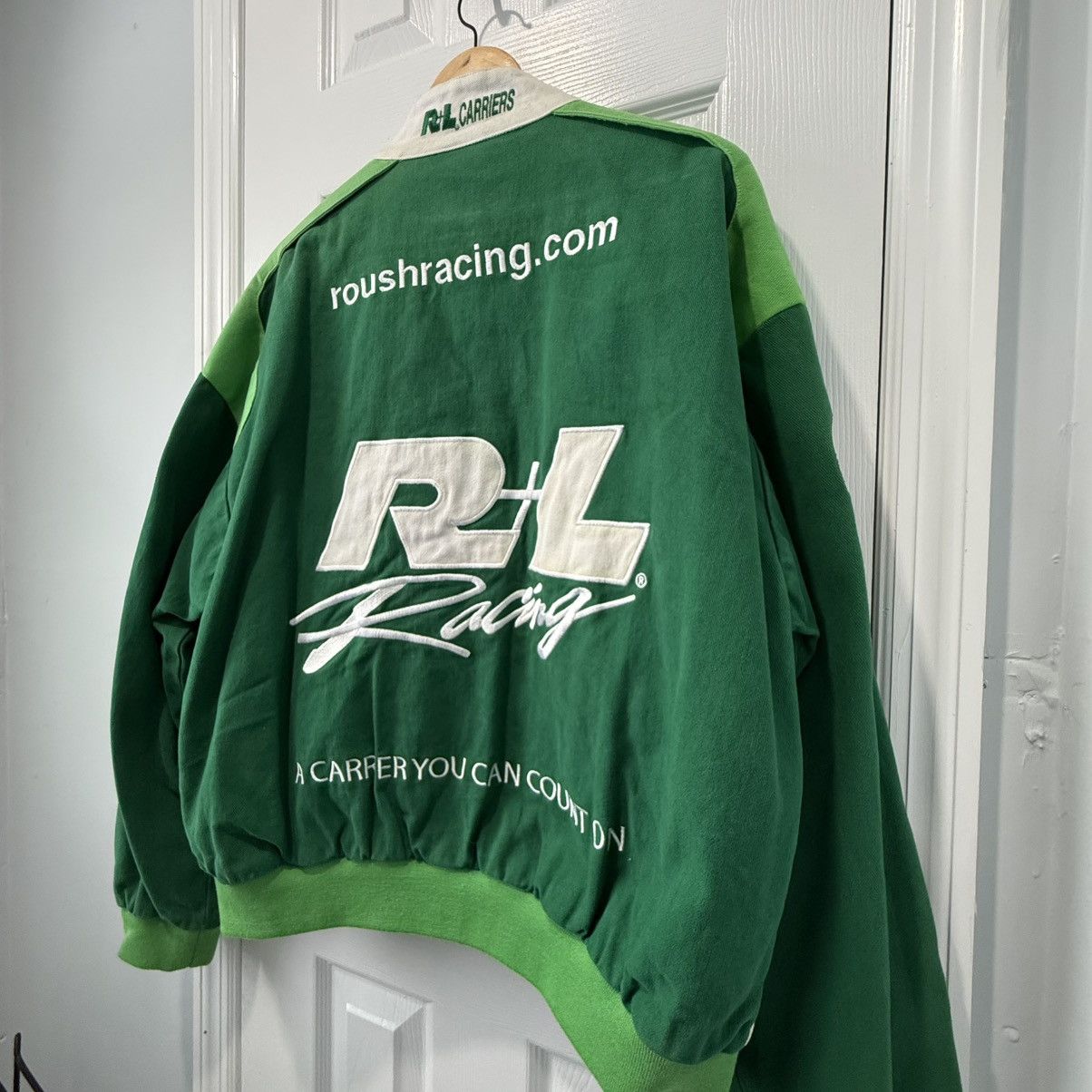 Vintage Vtg Team Caliber Bomber Jacket Size US L / EU 52-54 / 3 - 13 Thumbnail