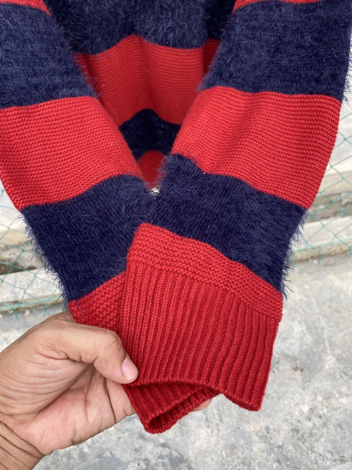 Japanese Brand Niko And cable knit sweater like kurt cabain style Size US M / EU 48-50 / 2 - 5 Thumbnail