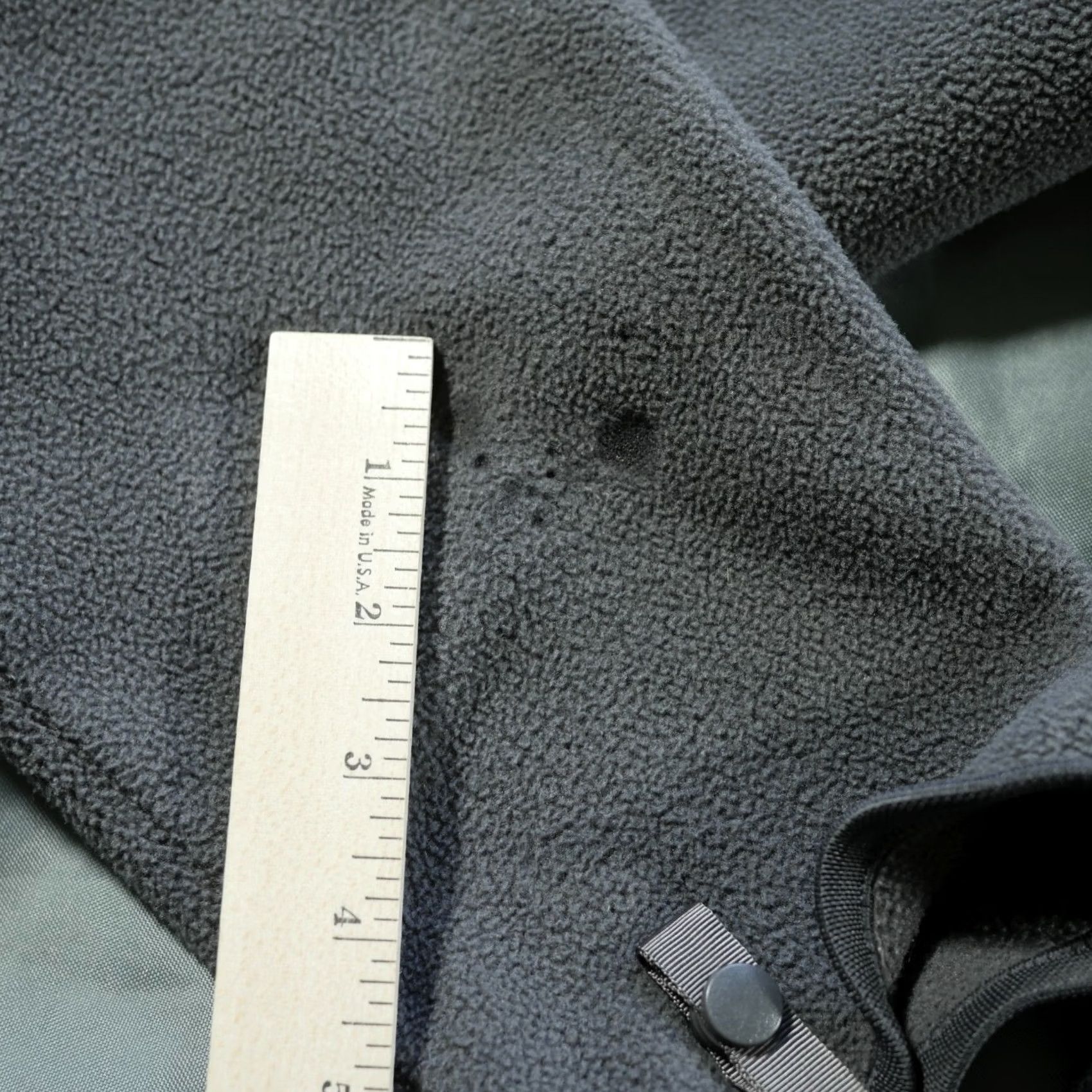 The North Face The North Face Jacket Mens XL Gray Black Polartec Fleece Outdoor Windbreaker Zip Full Pockets Denali Classic Outdoor Mens Size US XL / EU 56 / 4 - 3 Thumbnail