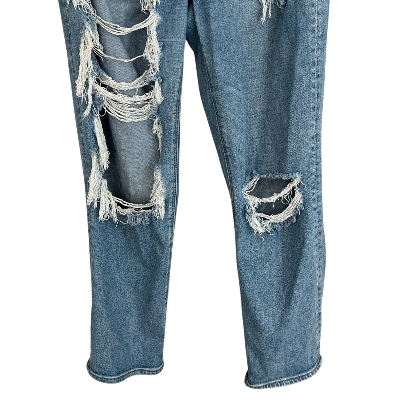 American Eagle Outfitters American Eagle Highest Rise Boyfriend Jeans Stretch 6 x 27” Size 26" / US 2 / IT 38 - 4 Thumbnail