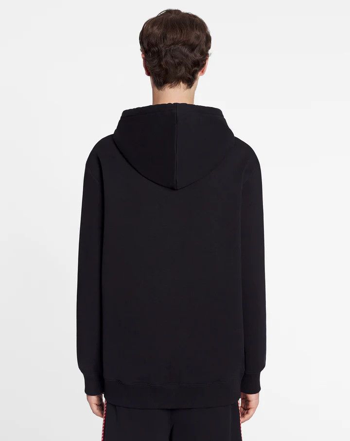 Lanvin o1w1db10225 Classic Oversized Curblace Hoodie in Black Size US M / EU 48-50 / 2 - 4 Thumbnail