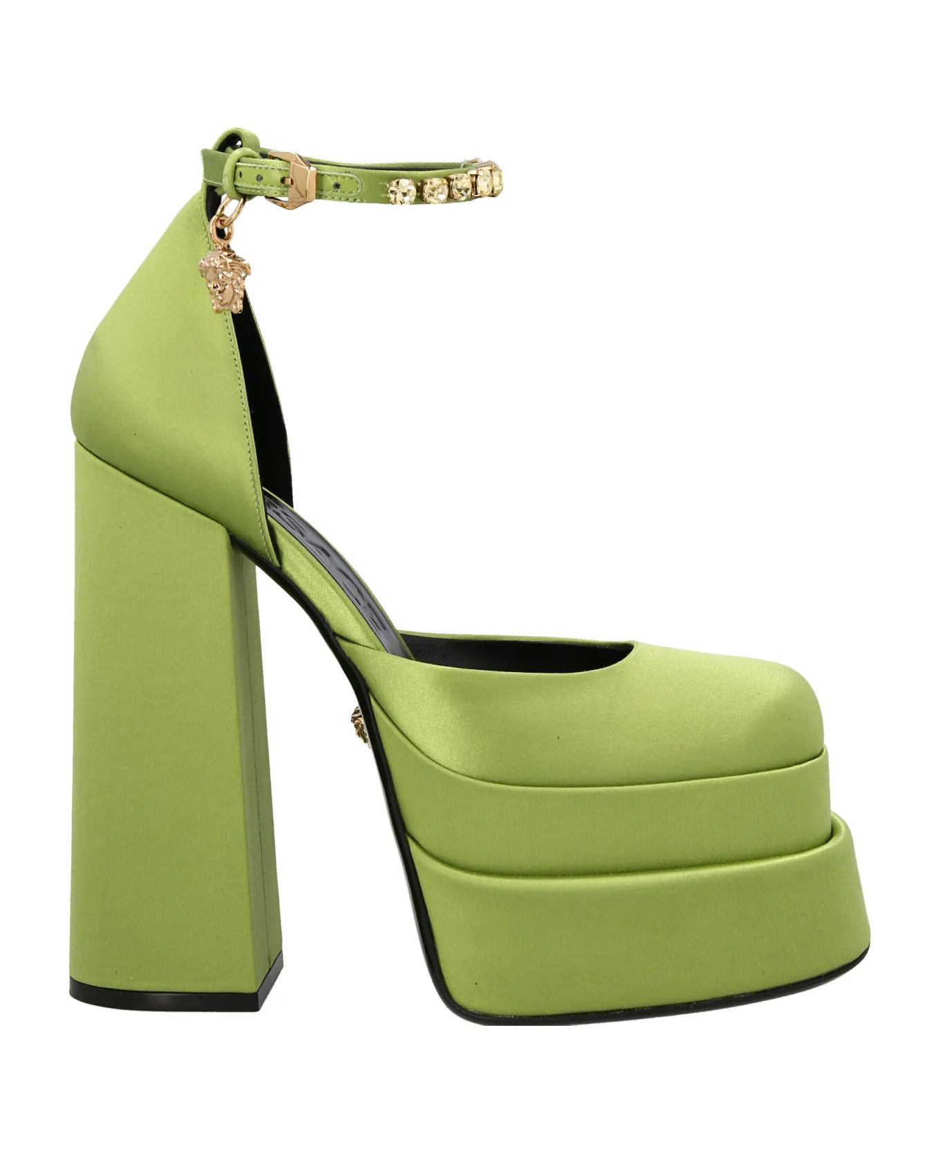 Versace o1y0226 Pumps in Green Size US 8.5 / IT 38.5 - 1 Thumbnail