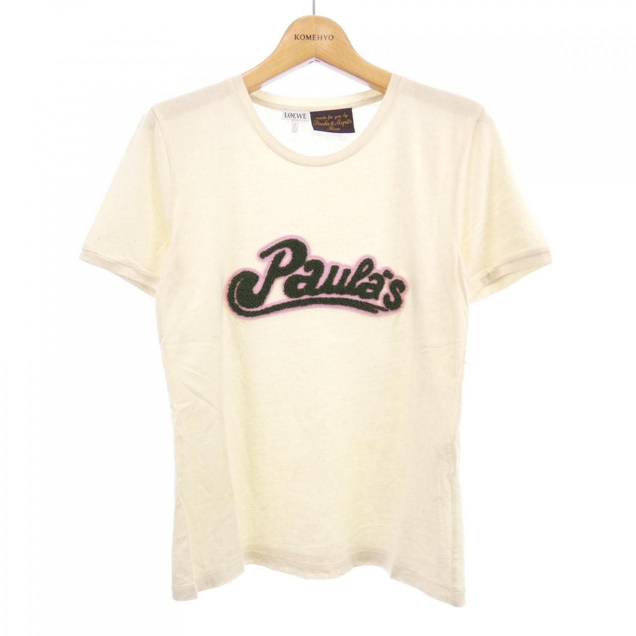 Loewe Loewe Loewe Paula's Ibiza T Shirt Textile T-Shirts S6299205CR DUTY FREE for USA Size ONE SIZE - 1 Thumbnail