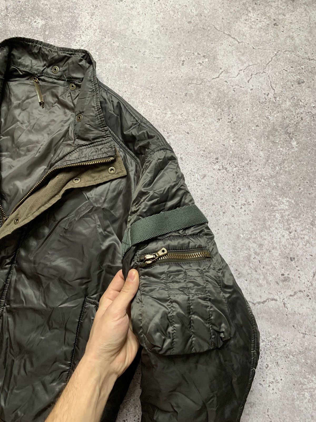 Dolce & Gabbana Dolce & Gabbana Goat Leather Bondage Parachute Blouson Size US M / EU 48-50 / 2 - 7 Thumbnail