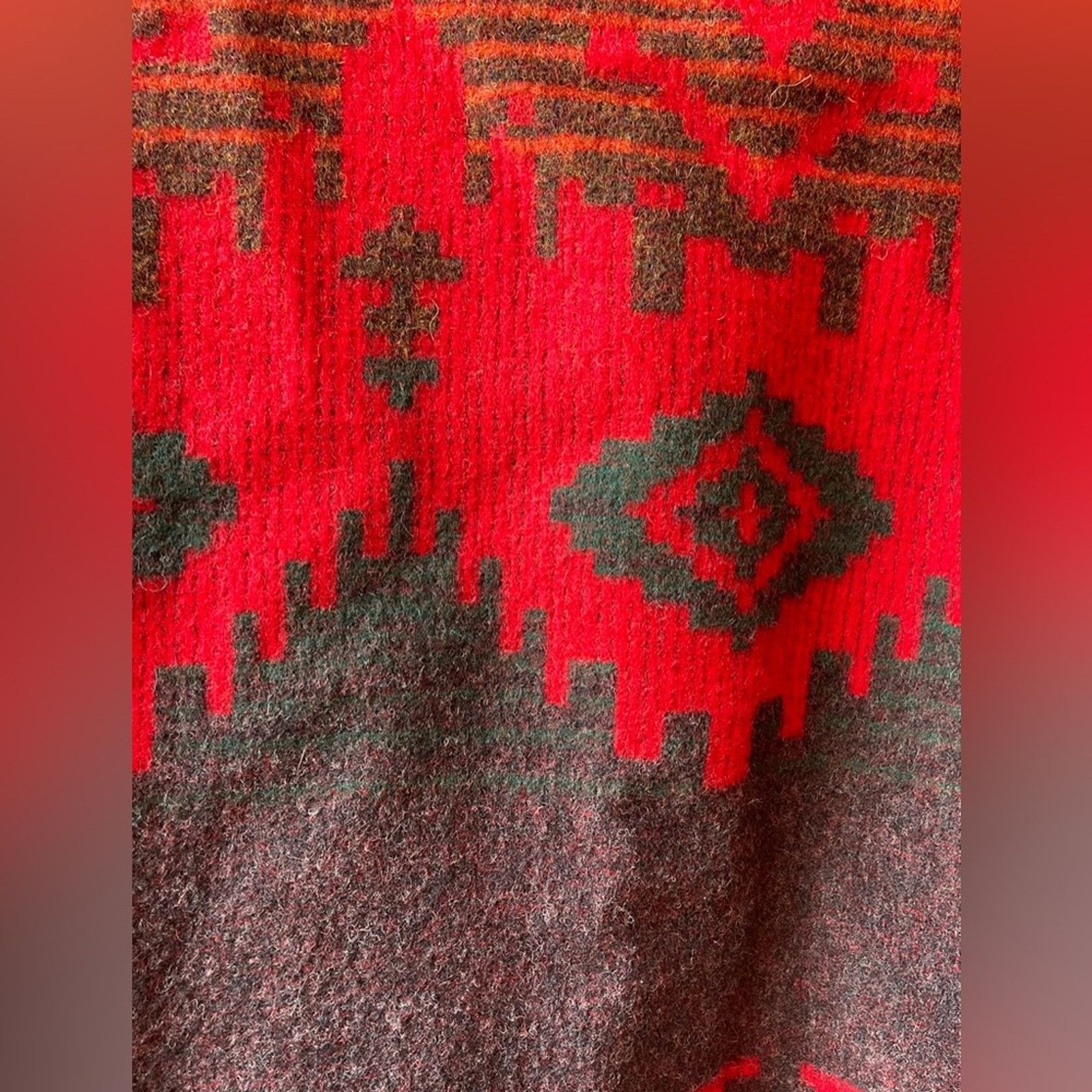 Other Vintage Woolrich Wool Blend Aztec Southwest Chore Jacket S Size S / US 4 / IT 40 - 4 Thumbnail