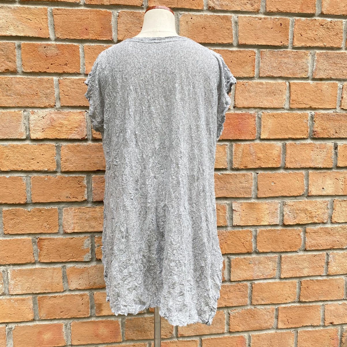 Issey Miyake Issey Miyake Me Soft Gray Textured Loungewear Size L / US 10 / IT 46 - 3 Thumbnail