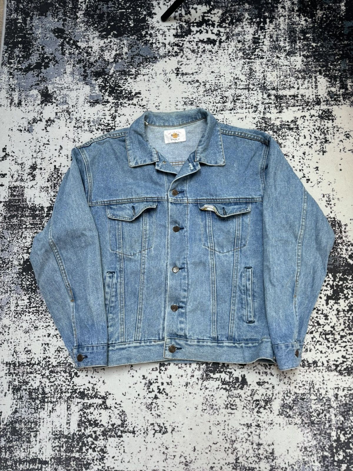 Hard Rock Cafe Vintage Hard Rock Cafe New York denim jacket blue S Size US S / EU 44-46 / 1 - 2 Thumbnail