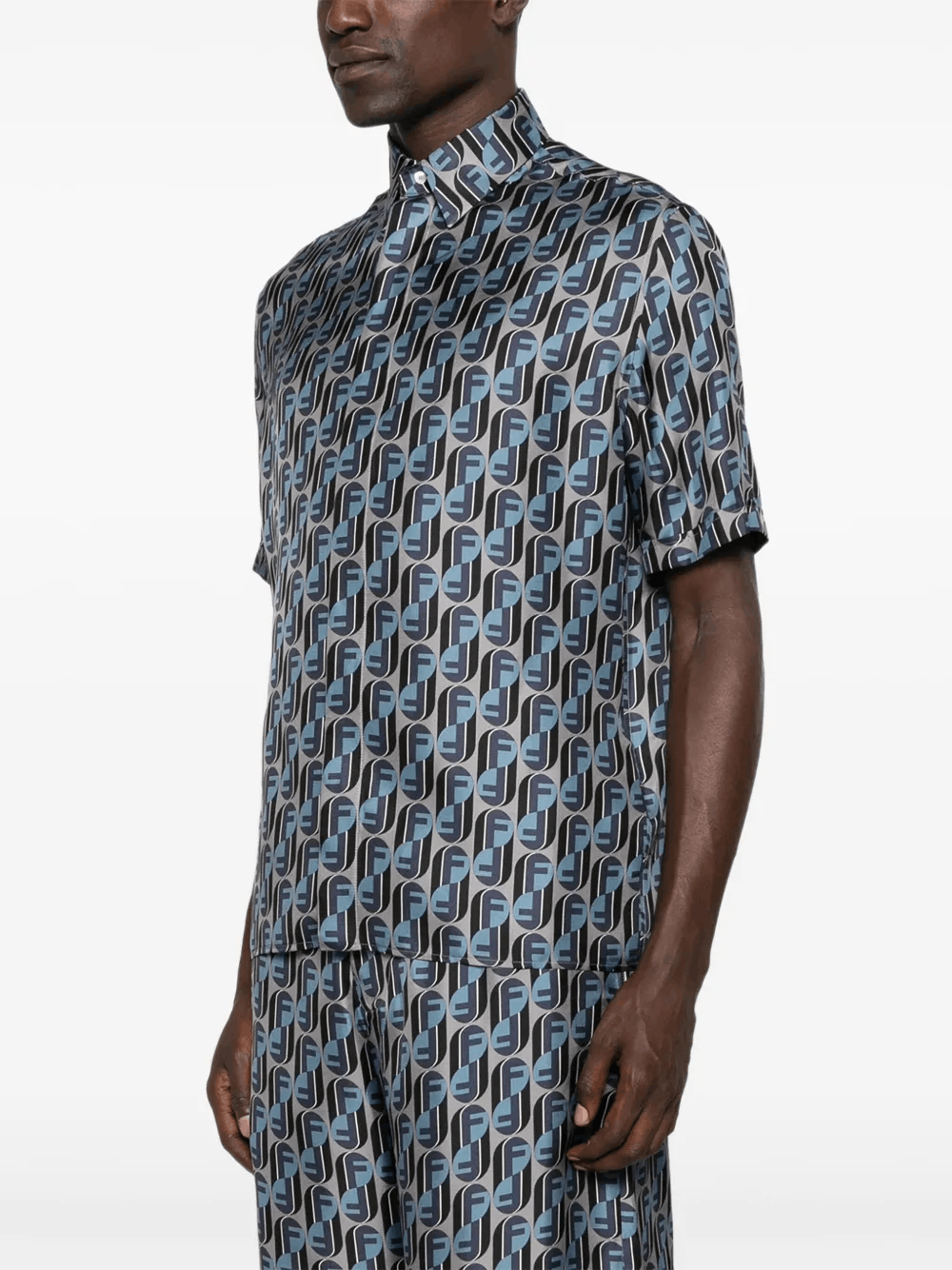 Other Men’s Blue Printed Shirt Size US L / EU 52-54 / 3 - 1 Thumbnail
