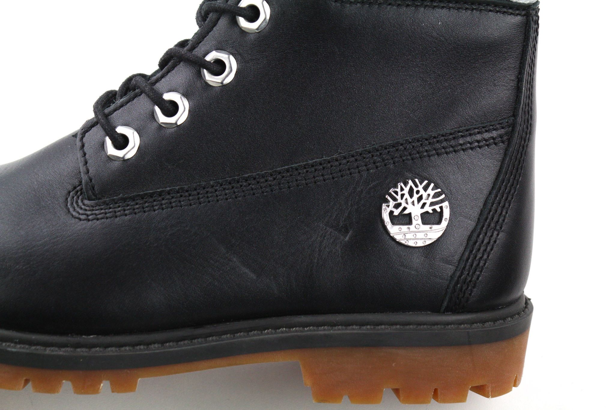 Timberland A2M8G UK3.5 Black Leather Waterproof 80972 Size US 4 / IT 34 - 13 Thumbnail