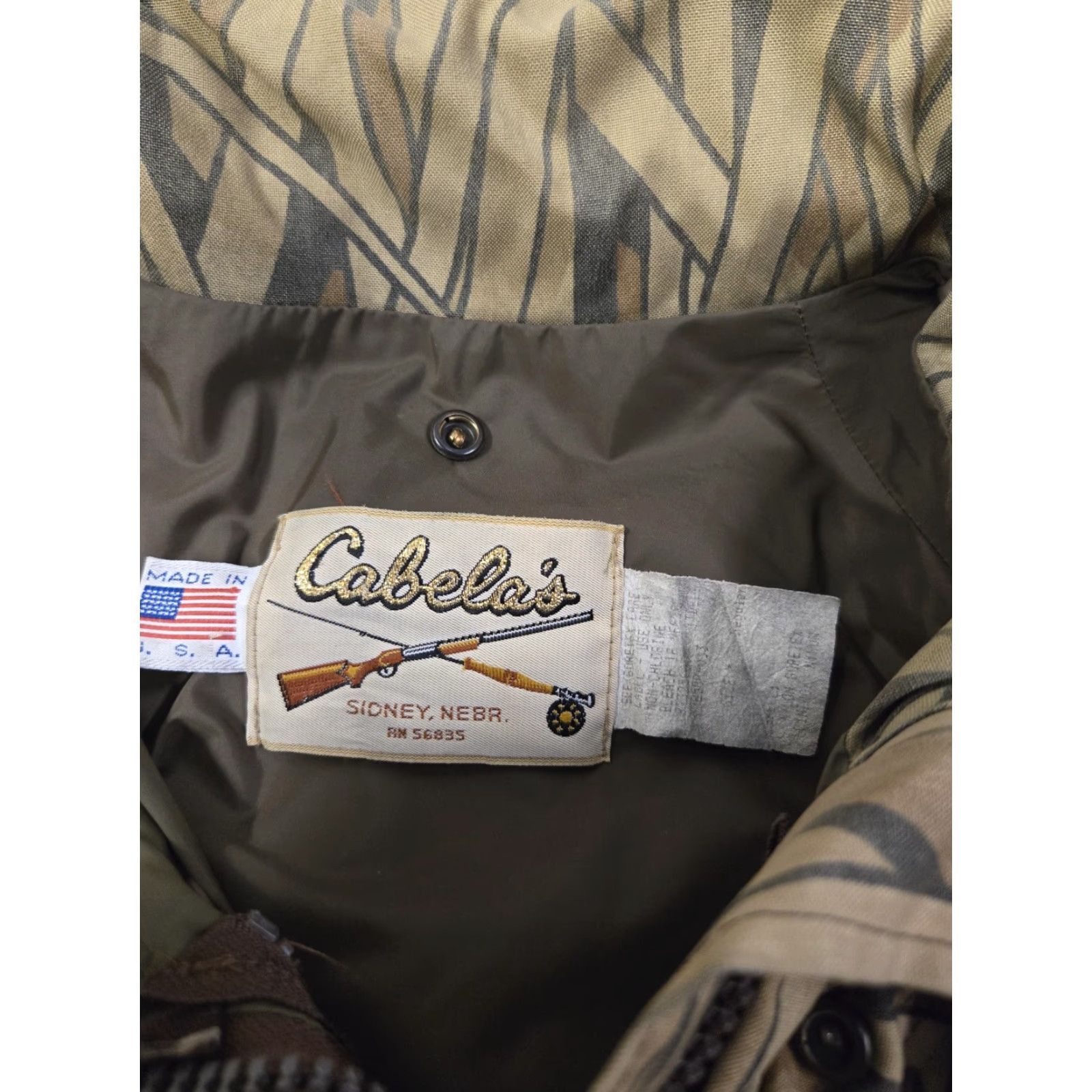 Vintage VINTAGE Cabela's Jacket Mens Large Camo Gore-Tex Hunting Coat Waterproof USA 90s Size US M / EU 48-50 / 2 - 5 Thumbnail