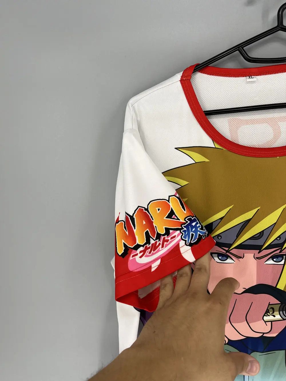 Anime × Sci-Fi Fantasy × Vintage Vintage Y2K Naruto Anime Manga Hall T-shirt 4 Hokage Size US XL / EU 56 / 4 - 6 Thumbnail