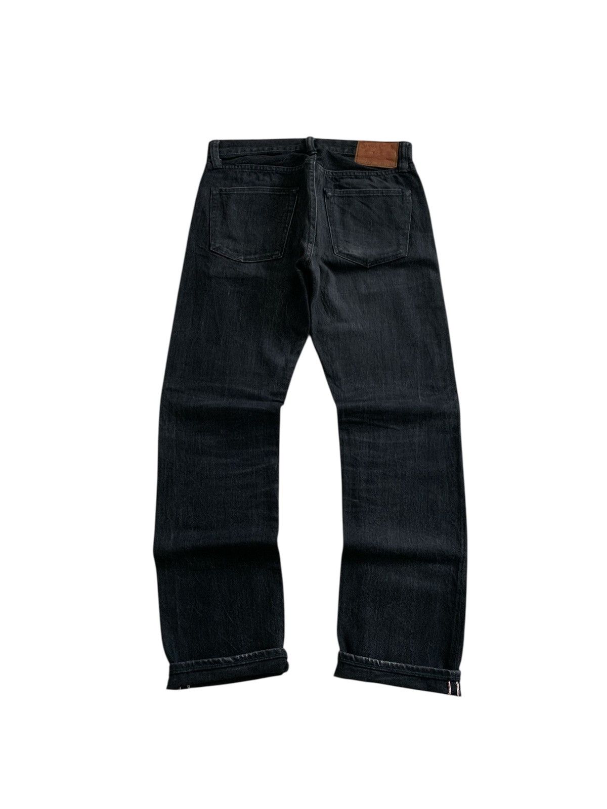 Sugar Cane 470 Redline Selvedge Blackwash Denim