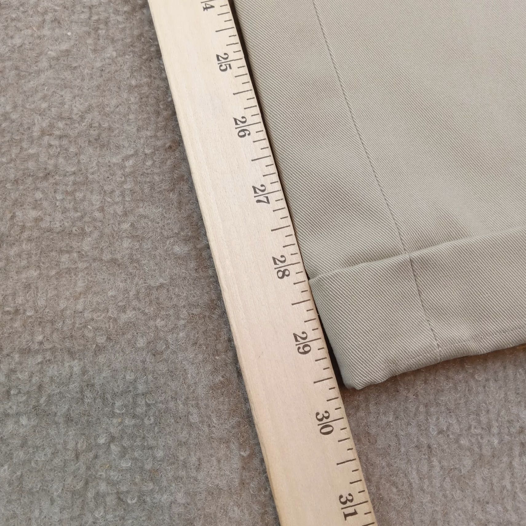 Brooks Brothers Brooks Brothers Mens Chino Pants 38x34 Beige Clark Fit Straight Cotton Business Casual Size US 38 / EU 54 - 3 Thumbnail