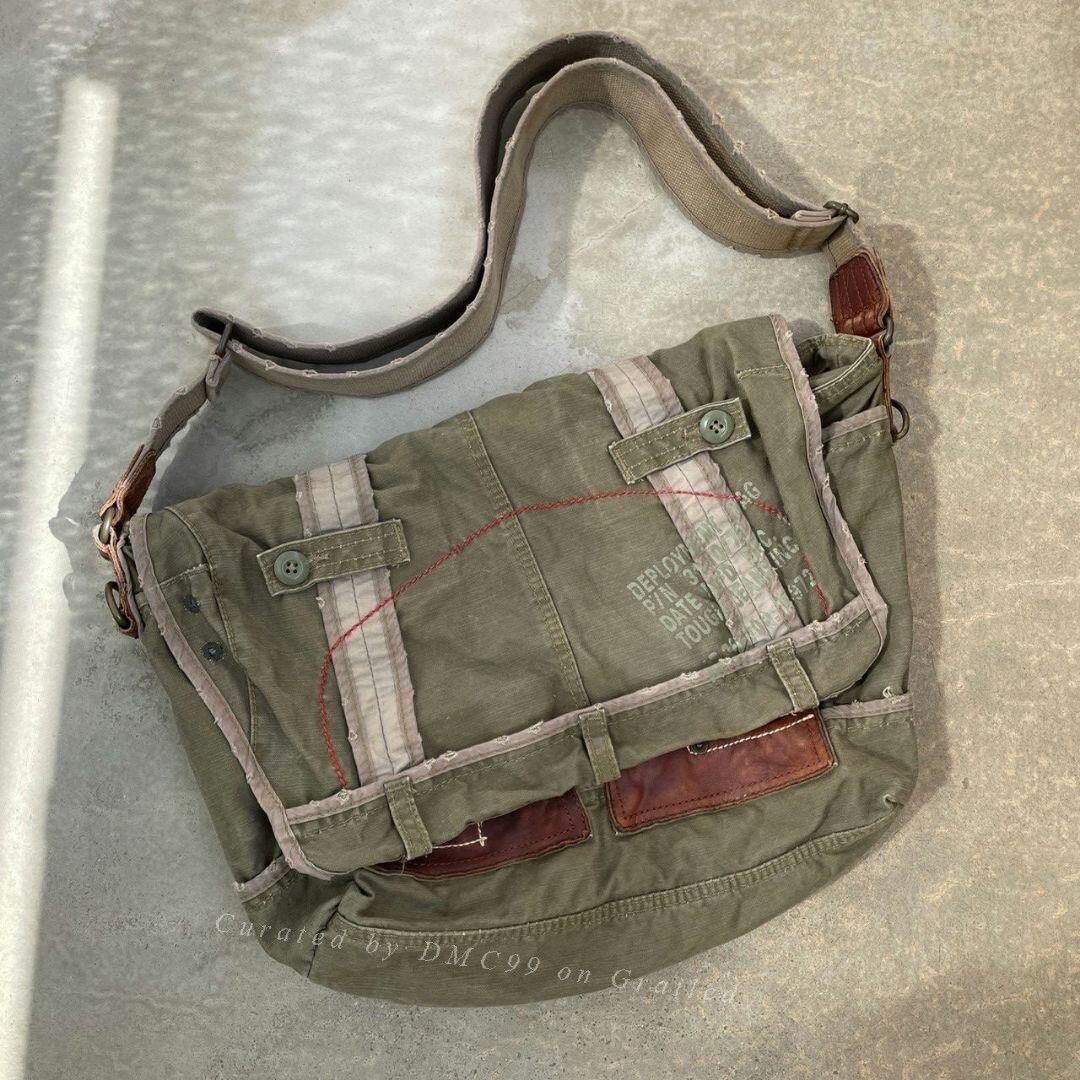 Vintage Tough Vintage Motorcycle Crossbody Bag Size ONE SIZE - 1 Thumbnail