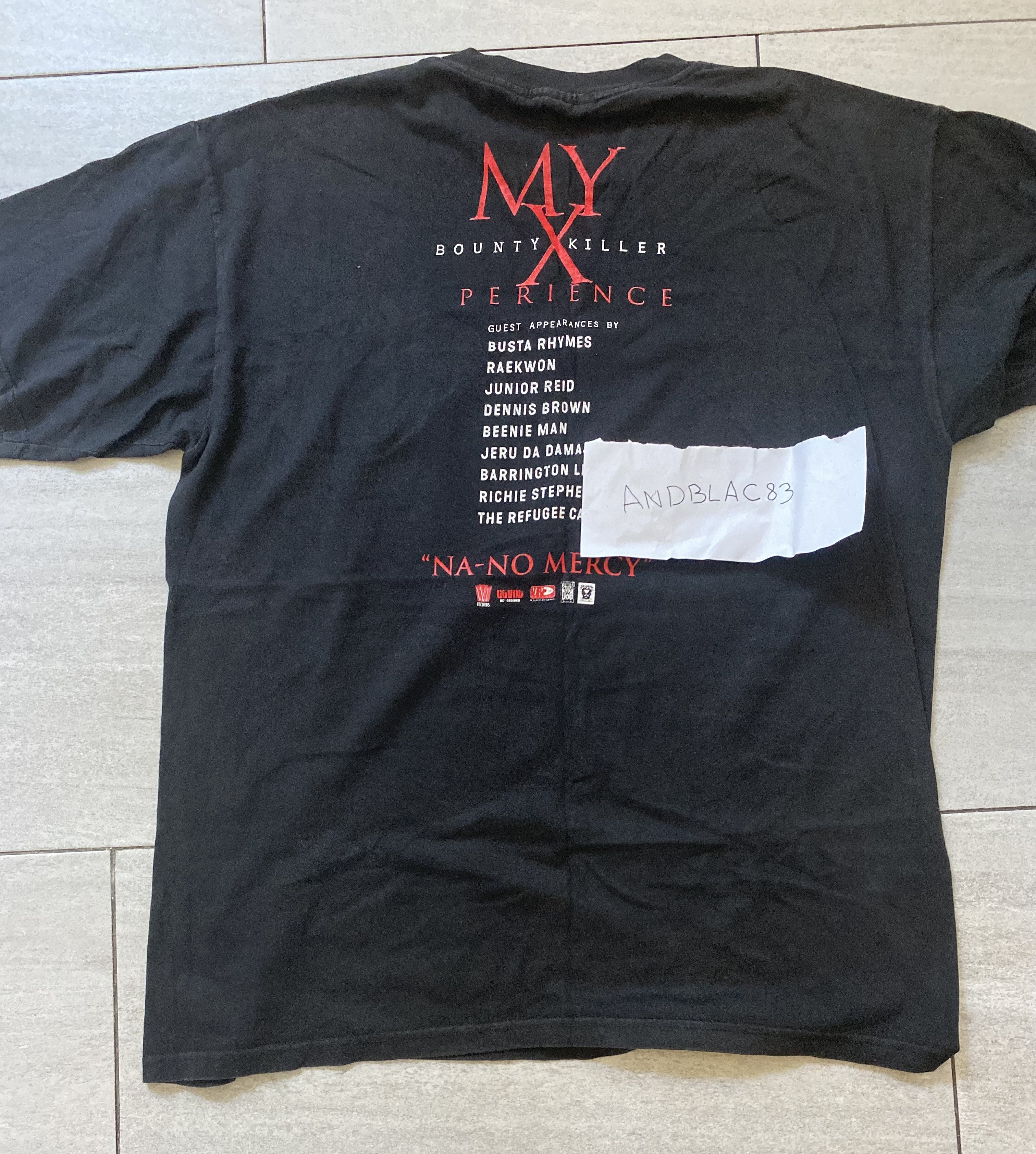 Other Vintage 1996 Bounty Killer My Xperience T-shirt Rap Tee Size US XL / EU 56 / 4 - 3 Thumbnail