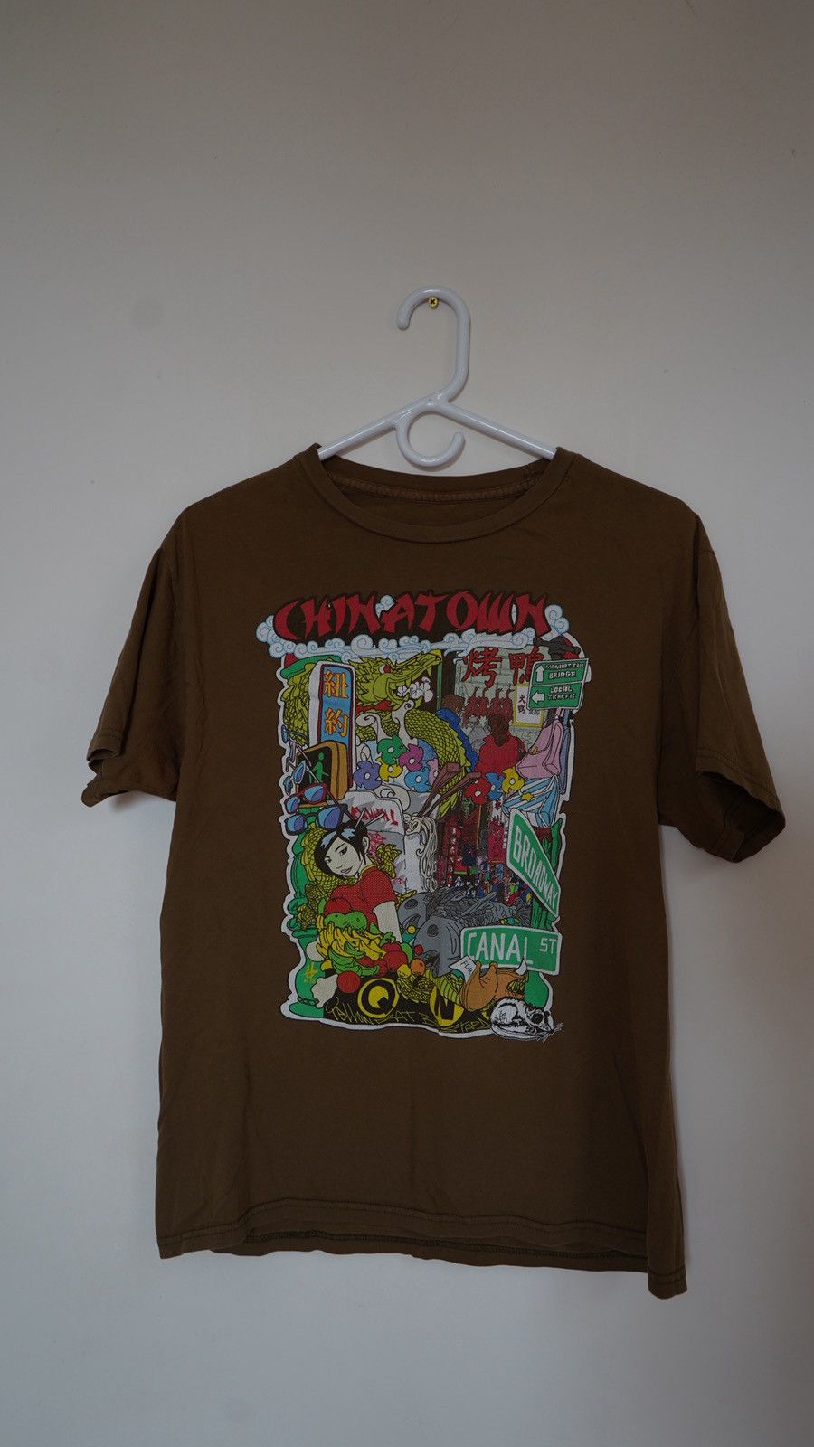 Yellow Rat Brown Yellow Rat Bastard Chinatown Tee Size US M / EU 48-50 / 2 - 1 Thumbnail