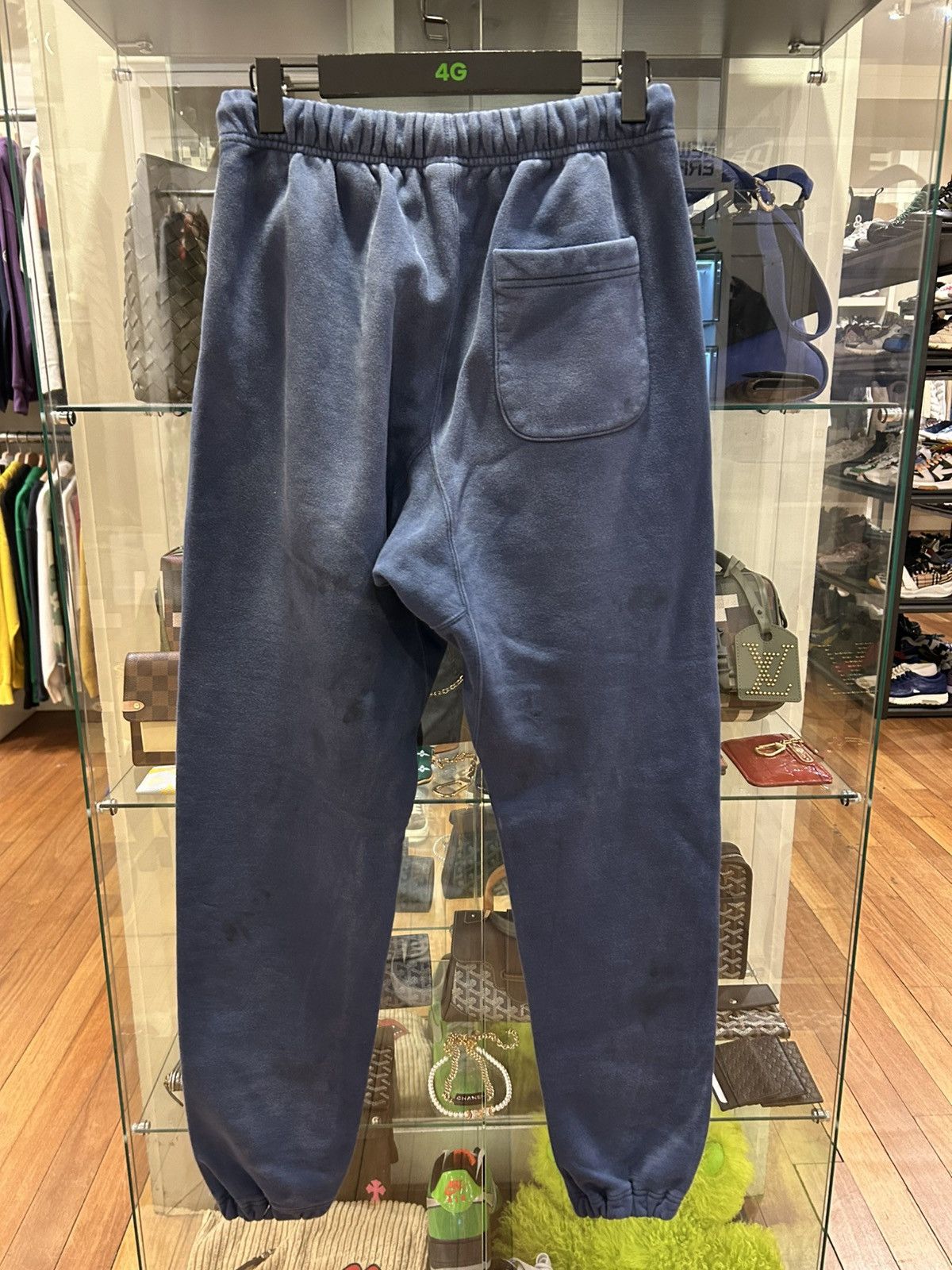 Saint Michael Saint Michael Angel Of Death Sweatpants - Blue Size US 30 / EU 46 - 2 Thumbnail