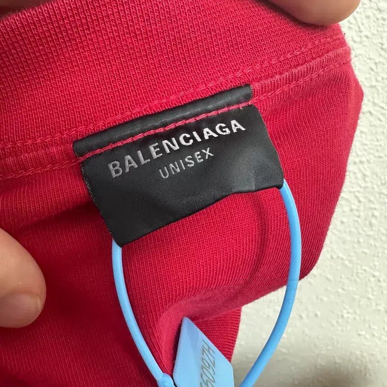 Balenciaga Balenciaga Mirror Reverse Letter Embroidered Short Sleeve Size US M / EU 48-50 / 2 - 3 Thumbnail