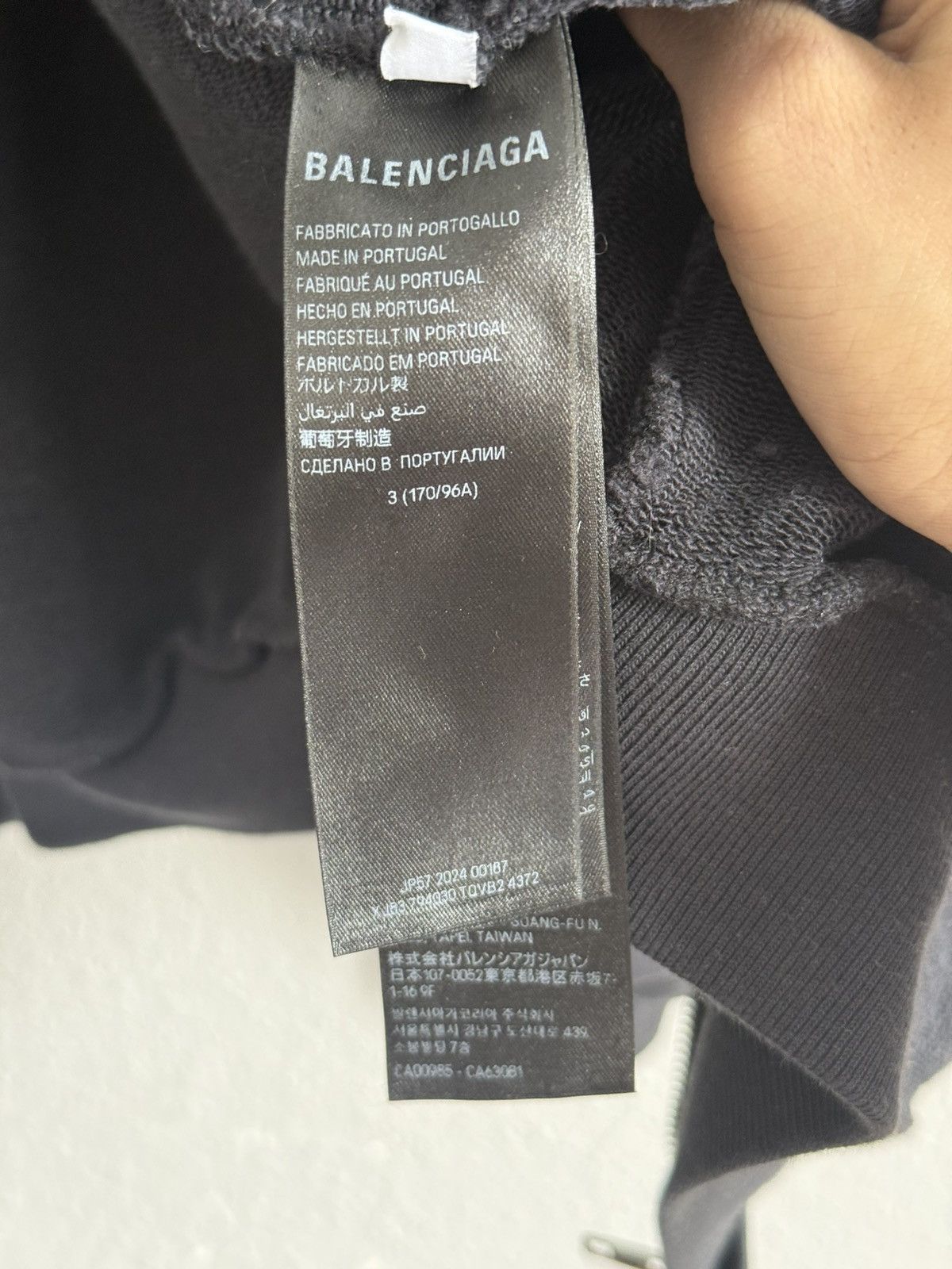 Balenciaga Incognito Hoodie Size US M / EU 48-50 / 2 - 3 Thumbnail