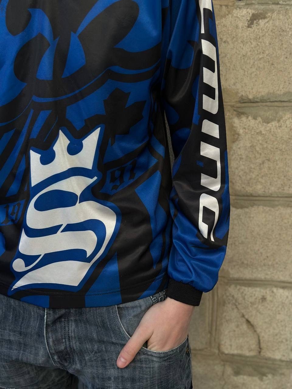 POST ARCHIVE FACTION (PAF) VTG Crazy Salming Long-sleeve T-shirts Hype Trend Size S - Size US M / EU 48-50 / 2 - 6 Thumbnail