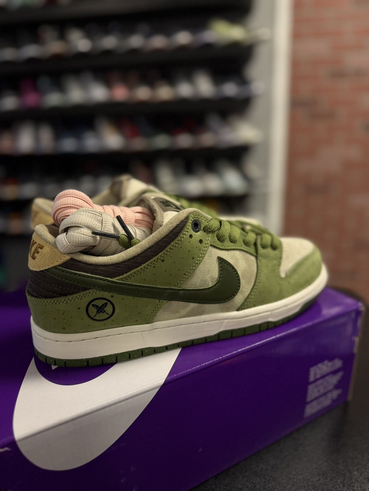 Nike Nike Dunk Low Yuto Horigome Matcha Size 9.5 (NEW) Size US 9.5 / EU 42-43 - 2 Thumbnail