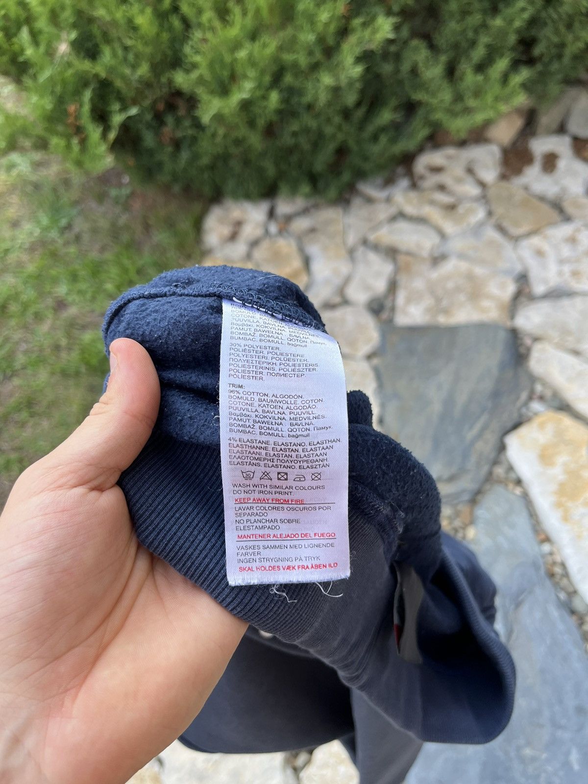 Vintage × Von Dutch Vintage Von Dutch y2k logo distressed navy sweatpants Size US 32 / EU 48 - 15 Thumbnail