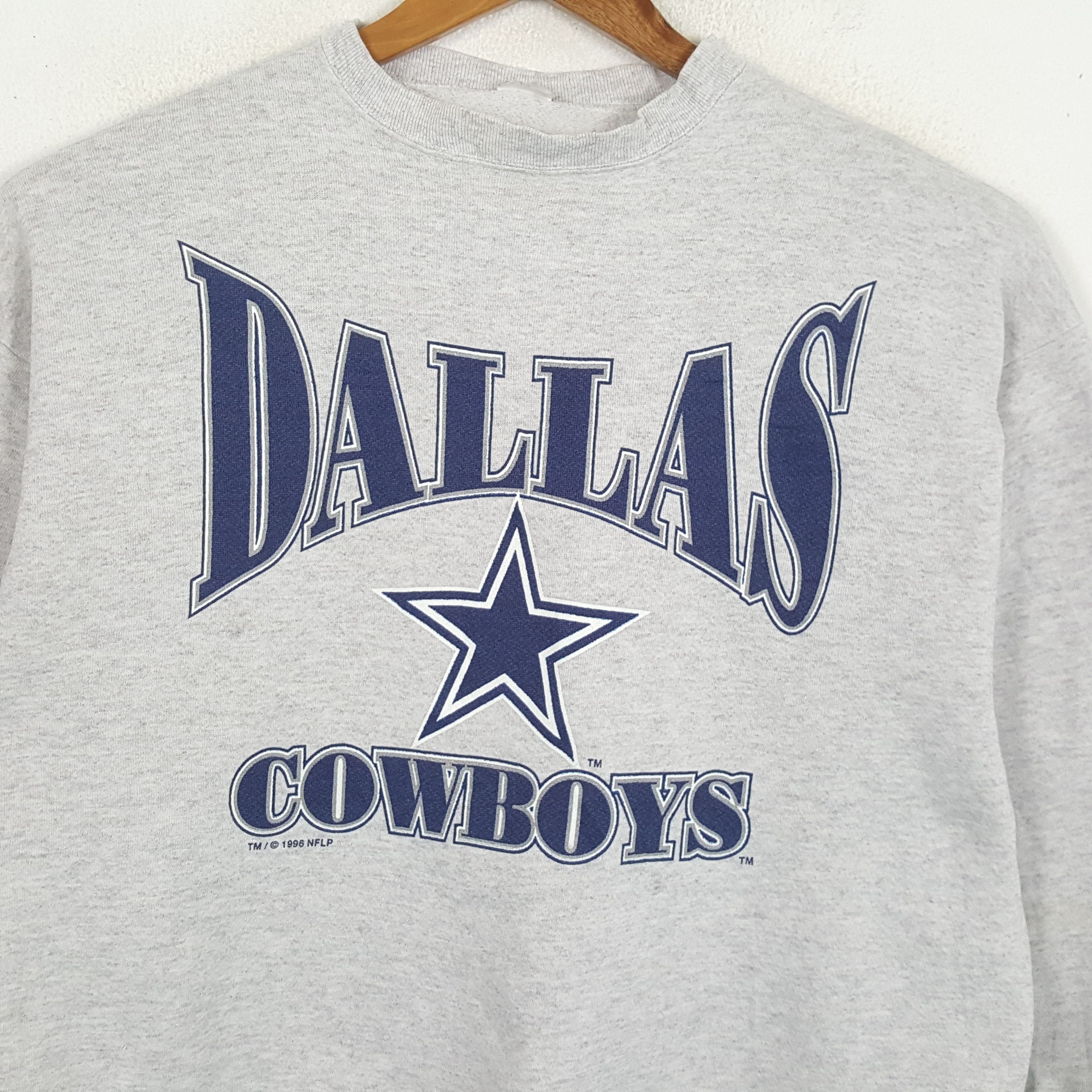 NFL × Vintage Vintage 90s DALLAS COWBOYS American Football Club Sweatshirt Size US L / EU 52-54 / 3 - 2 Thumbnail