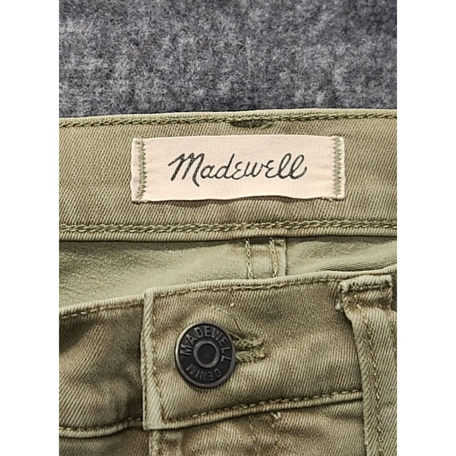 Madewell Madewell Jeans Womens 28x28 9" High Rise Skinny Denim Stretch Bohemian City Preppy" Size 28" / US 6 / IT 42 - 2 Thumbnail