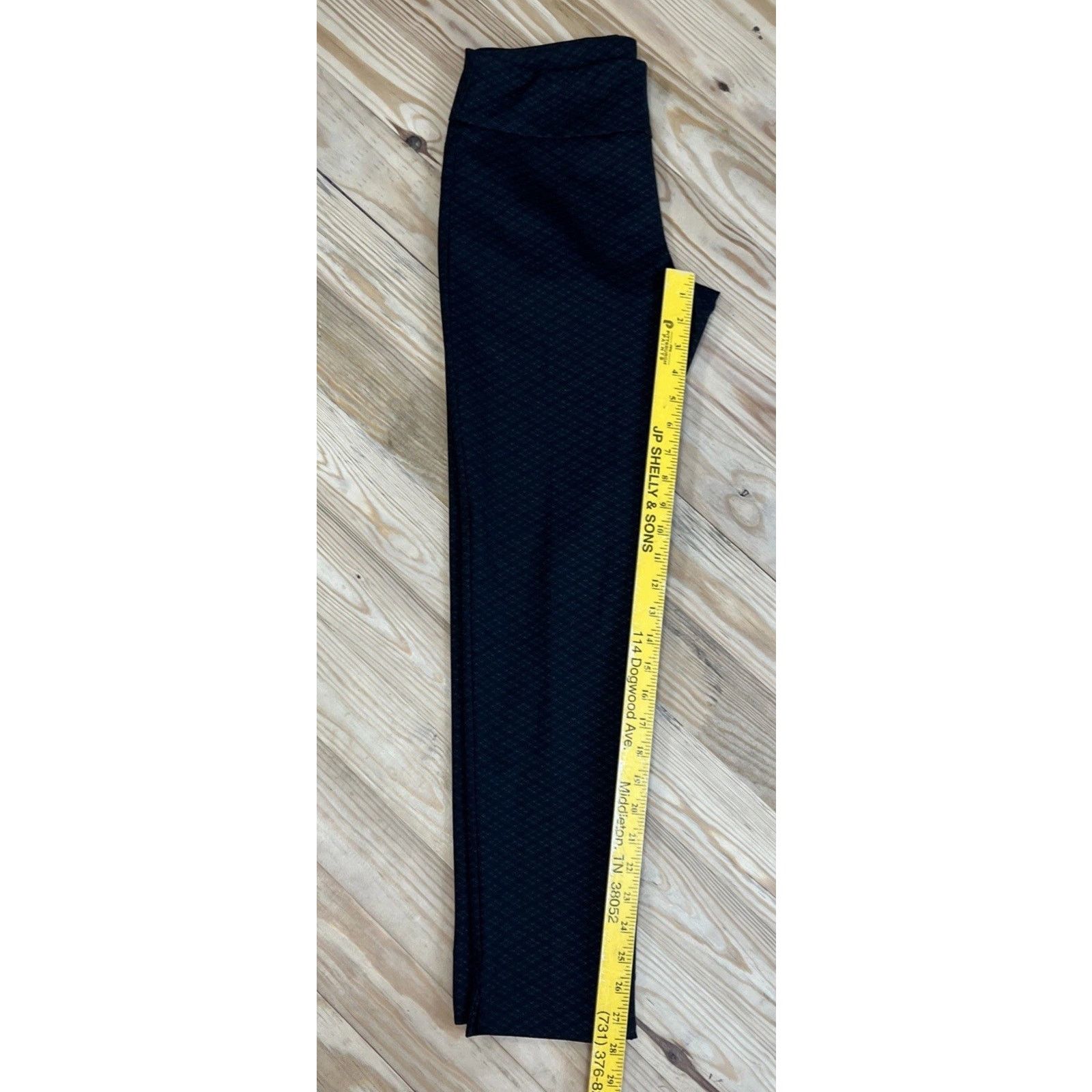 Other Zac & Rachel Womens Dark Gray Plaid Leggings Slacks Size S Size 29" - 5 Thumbnail