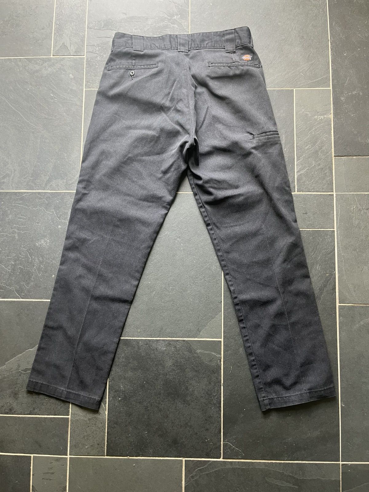 Dickies Vintage Dickies Slim Taper Trouser in Dark Grey/Light Black Size US 34 / EU 50 - 5 Thumbnail