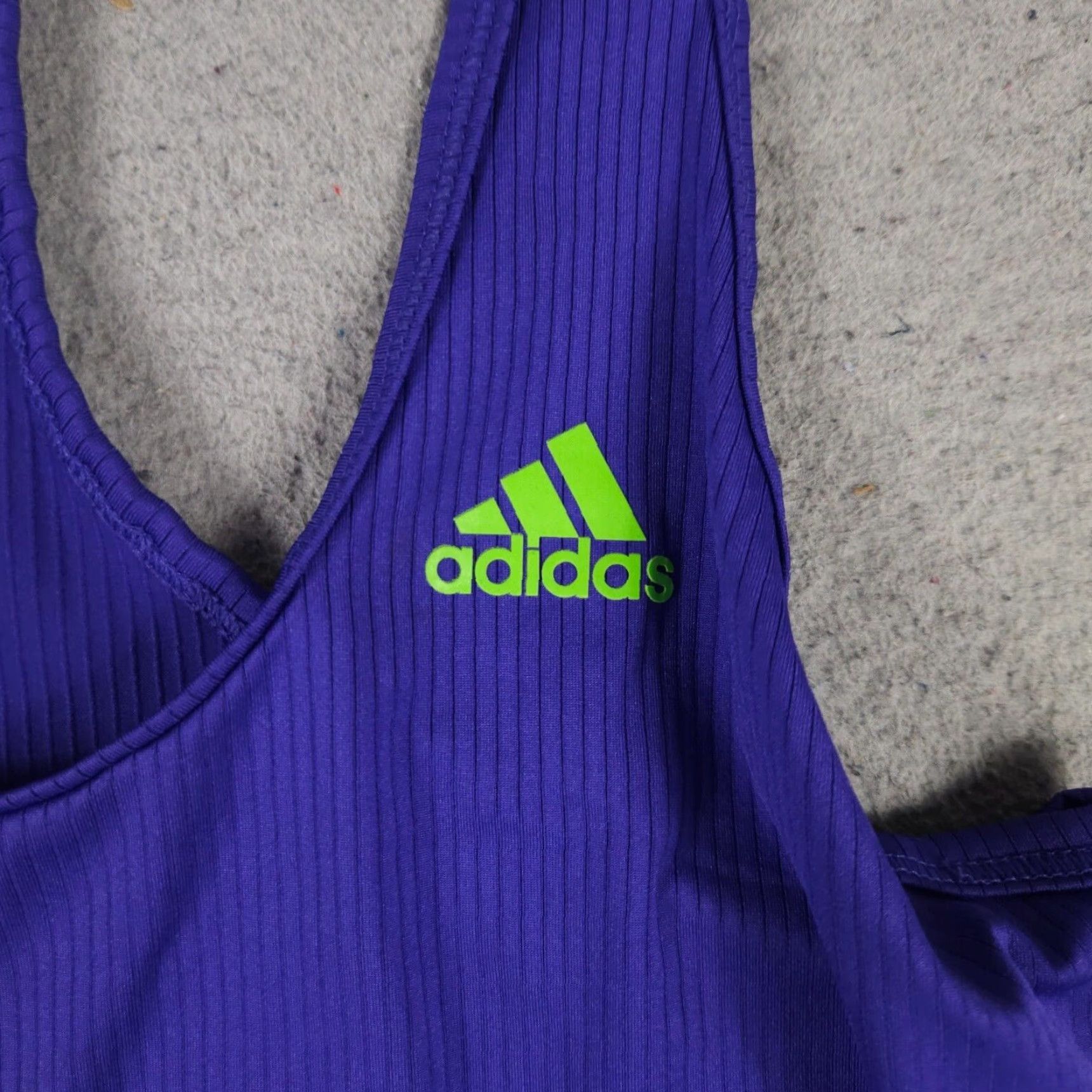 Adidas Adidas Tank Top Womens Small Purple Activewear Running Gym Size S / US 4 / IT 40 - 3 Thumbnail