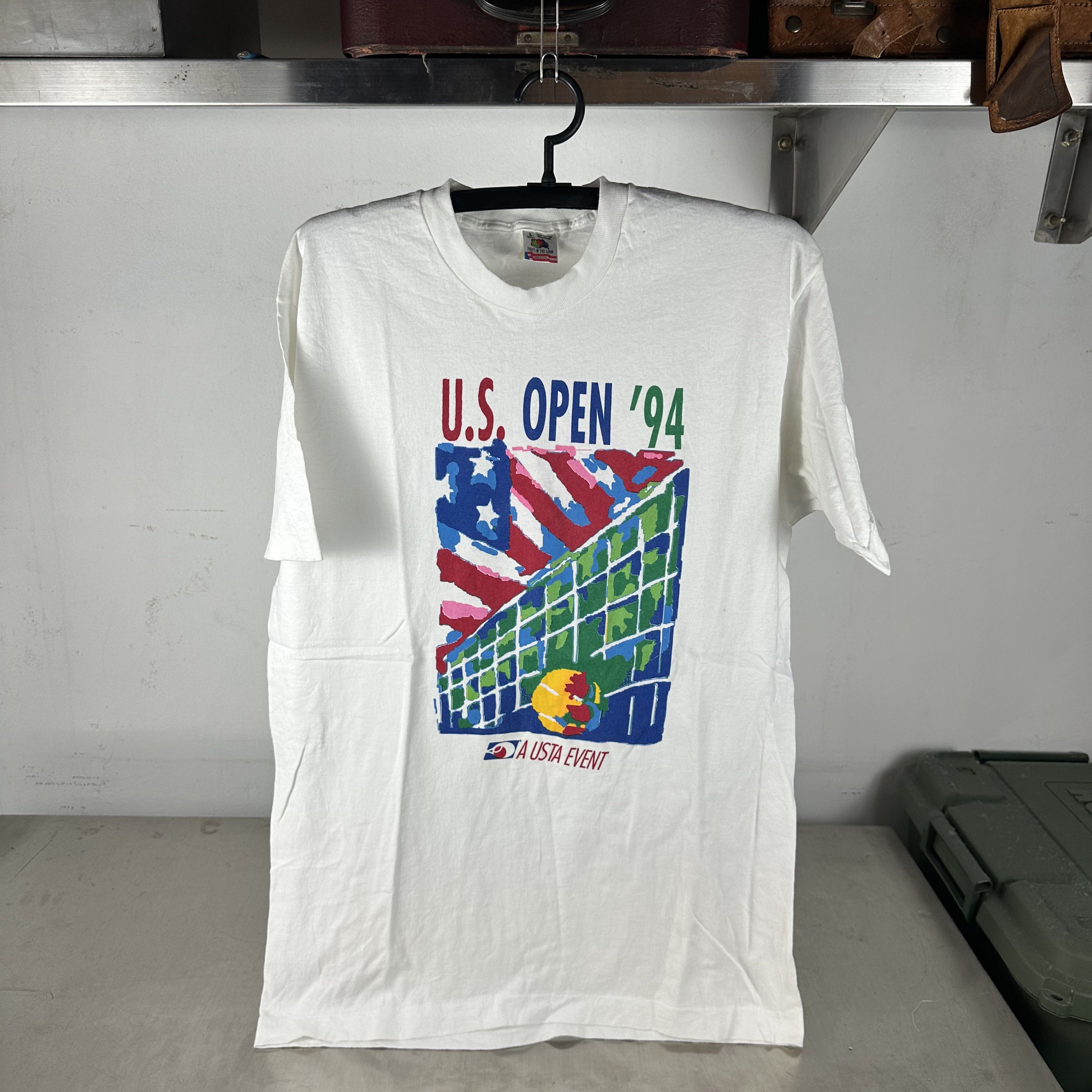Vintage Vintage 1994 US Open Tennis Championship USTA T-Shirt Size US M / EU 48-50 / 2 - 1 Thumbnail