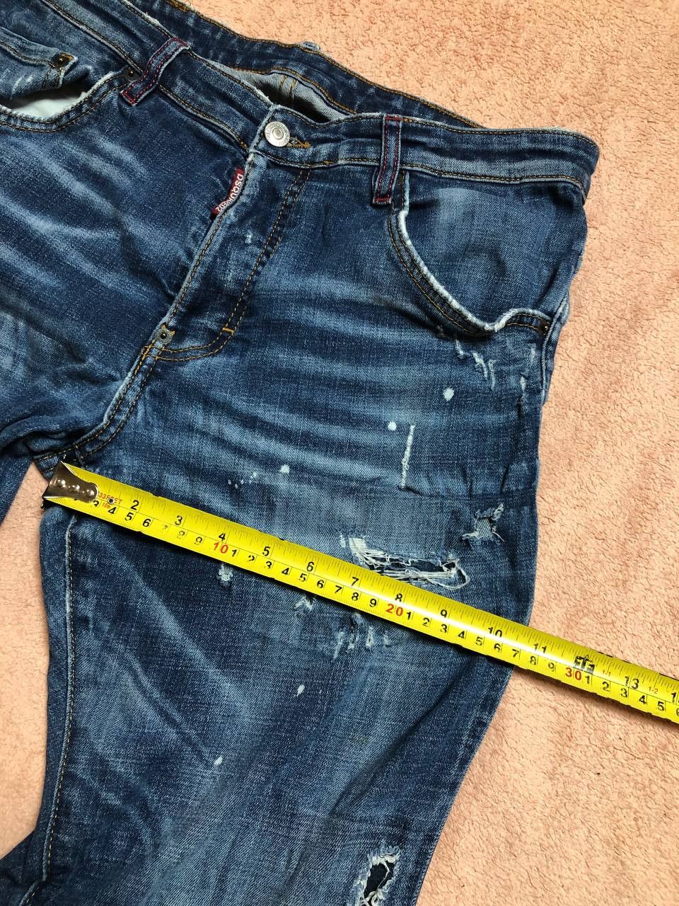 Dsquared2 Vintage Dsquared2 Distressed Denim Jeans Size 32 Size US 32 / EU 48 - 12 Thumbnail