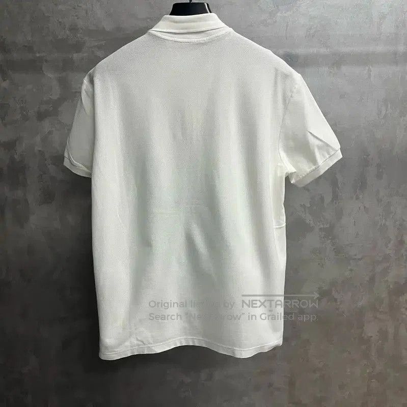 Louis Vuitton Louis Vuitton Men's White Cotton Polo Shirt . Size US M / EU 48-50 / 2 - 2 Thumbnail