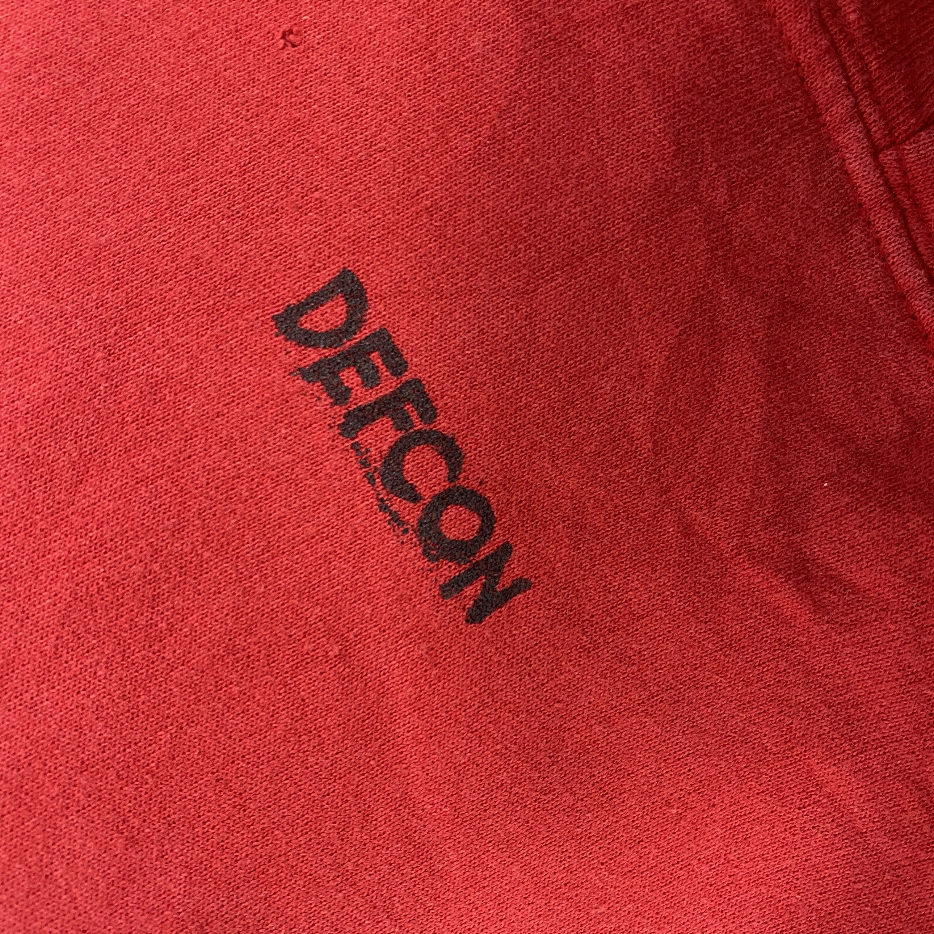 Japanese Brand Vintage Defcon Hoodie - SW0103 Size US M / EU 48-50 / 2 - 8 Thumbnail