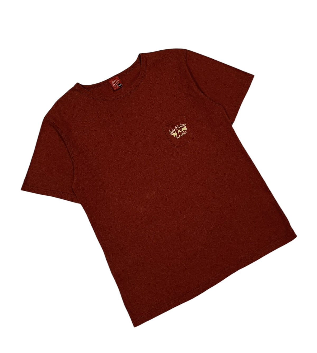 Mister Freedom × Studio D'Artisan × Sugar Cane Studio D’Artisan Single Pocket Logo Tee Size US L / EU 52-54 / 3 - 5 Thumbnail