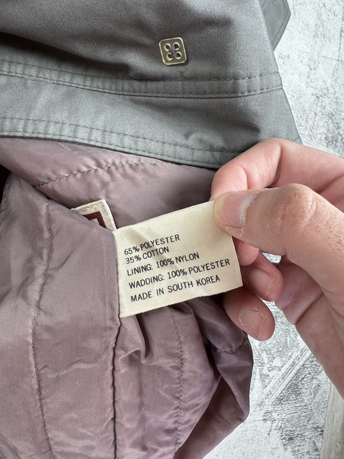 Baracuta Men Baracuta 42/107 cm South Korea Trench Coat Jacket 90S Size US M / EU 48-50 / 2 - 14 Thumbnail