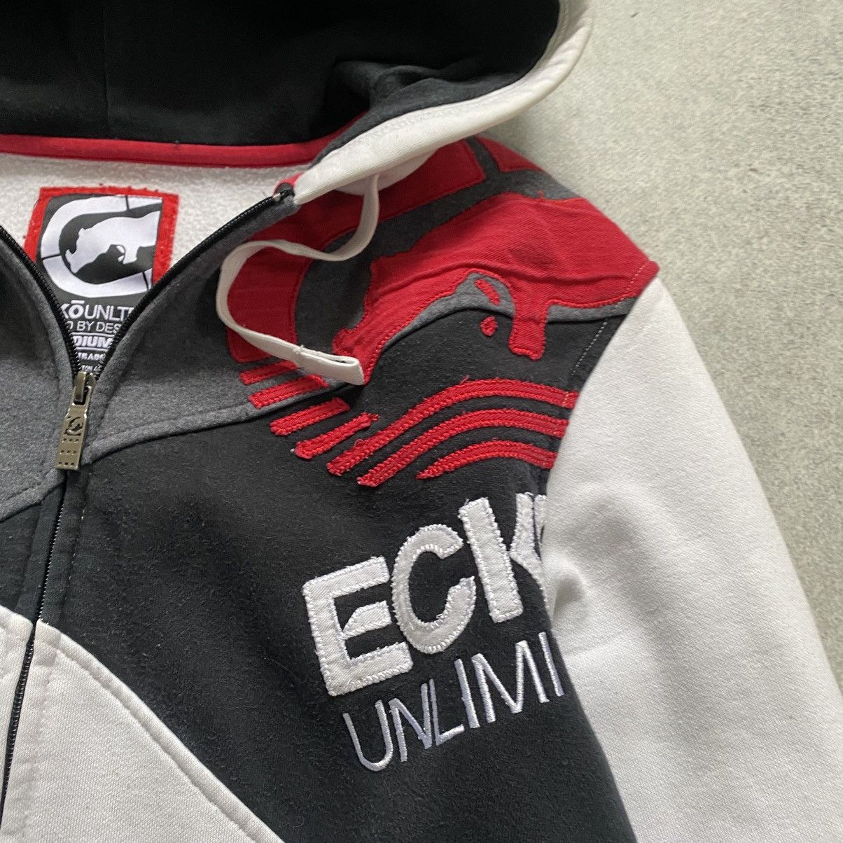 Ecko Unltd. Vintage Y2K Ecko UNLTD Zip Hoodie If Six Was Nine Style Size US M / EU 48-50 / 2 - 5 Thumbnail
