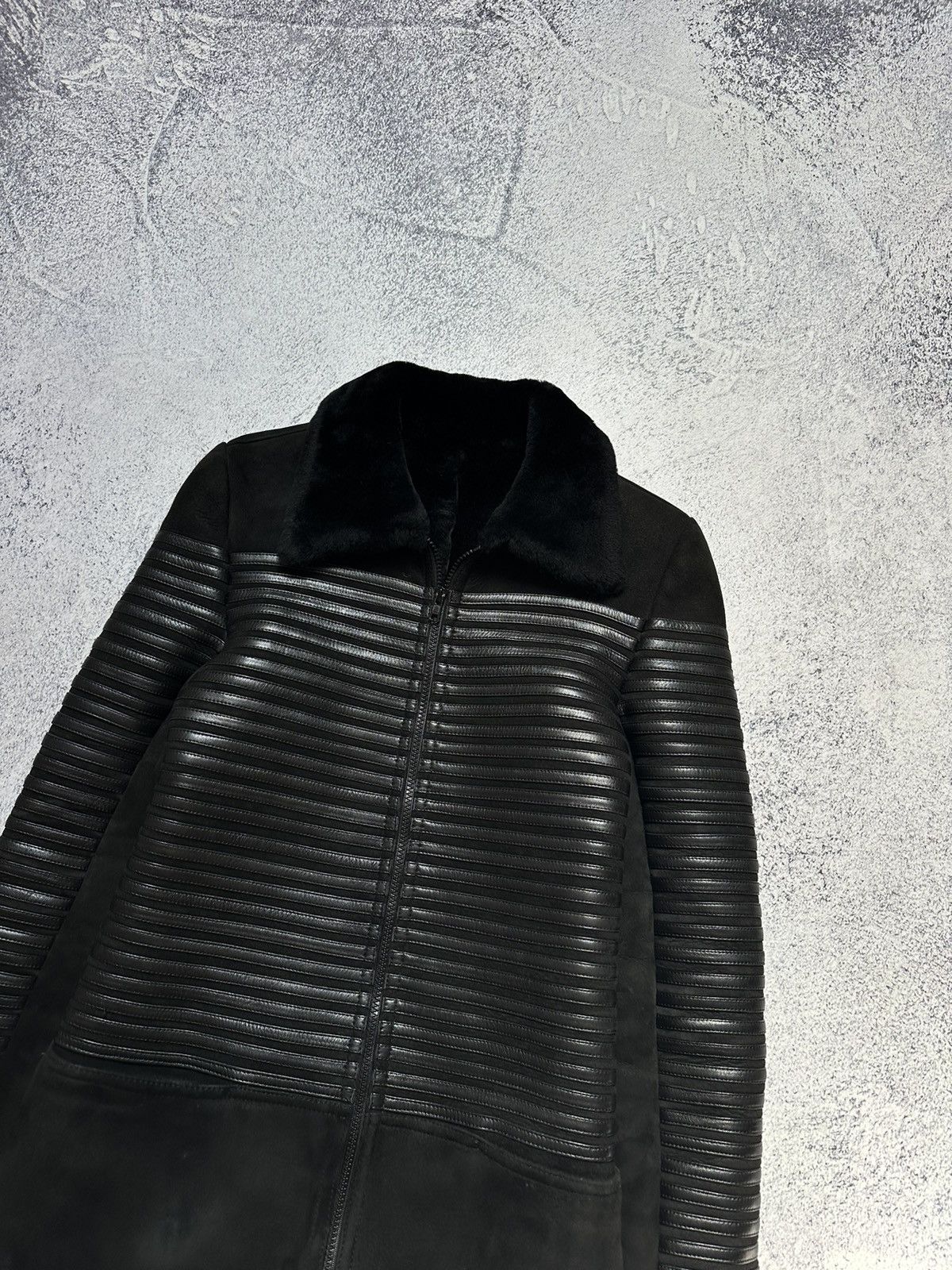 Jitrois JITROIS Paris Black Shearling Leather Agneau Double Face Size S / US 4 / IT 40 - 7 Thumbnail