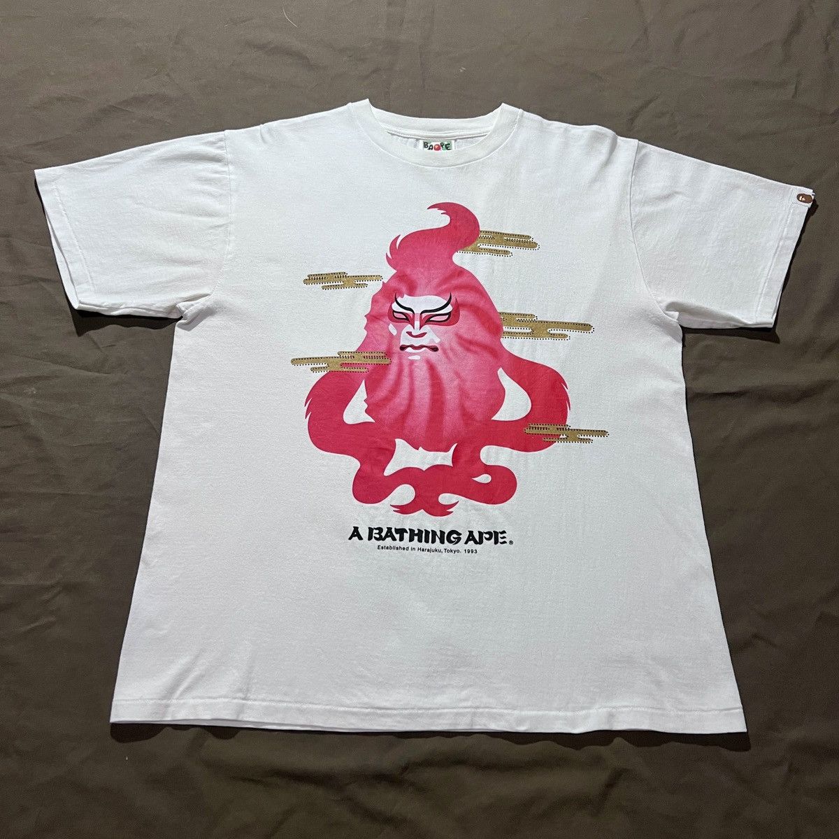 Bape A BATHING APE BAPE Kabuki Tee L Size US L / EU 52-54 / 3 - 5 Thumbnail