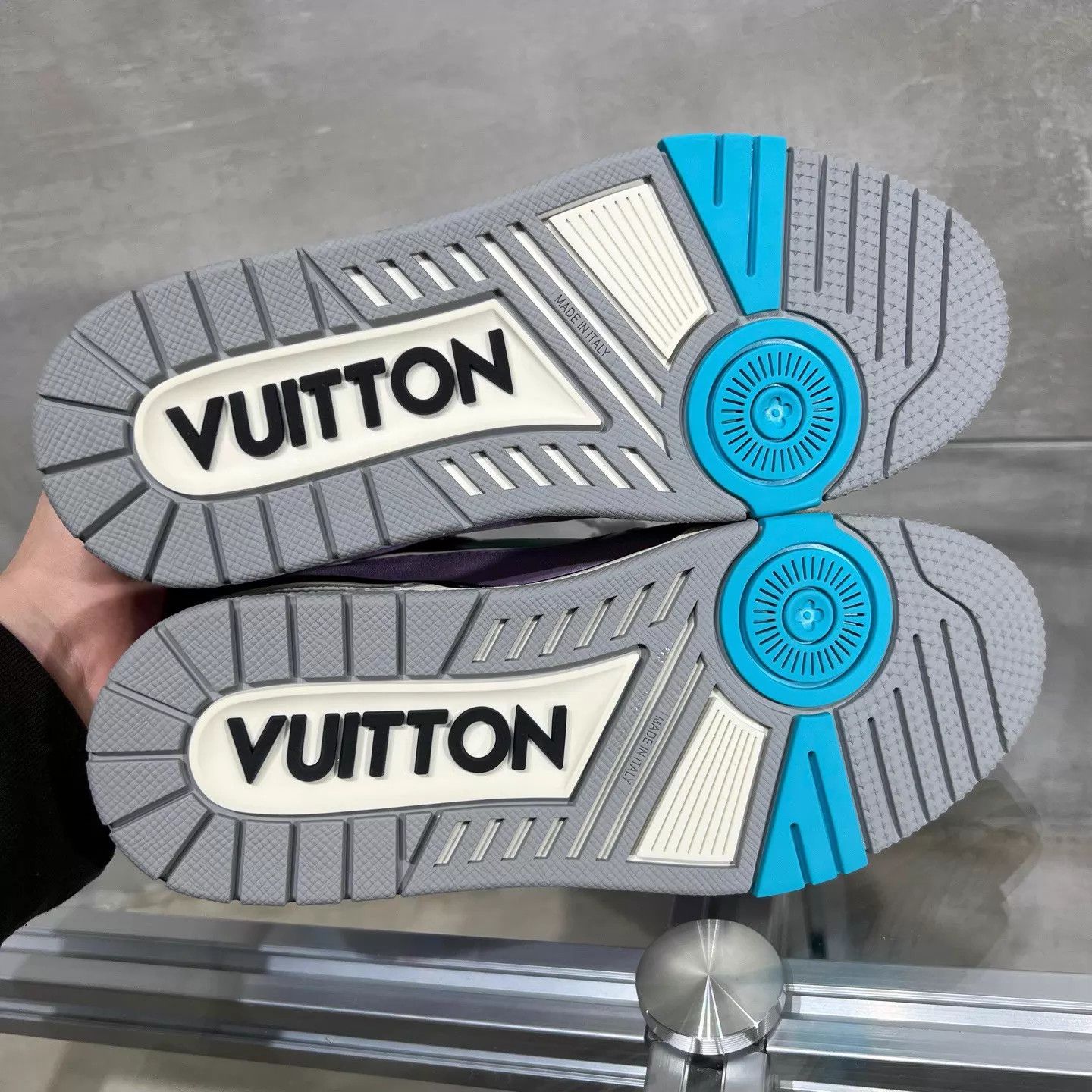 Louis Vuitton LOUIS VUITTON LV Trainer Macaron New With Box UK3.5 Size US 6 / IT 36 - 6 Thumbnail