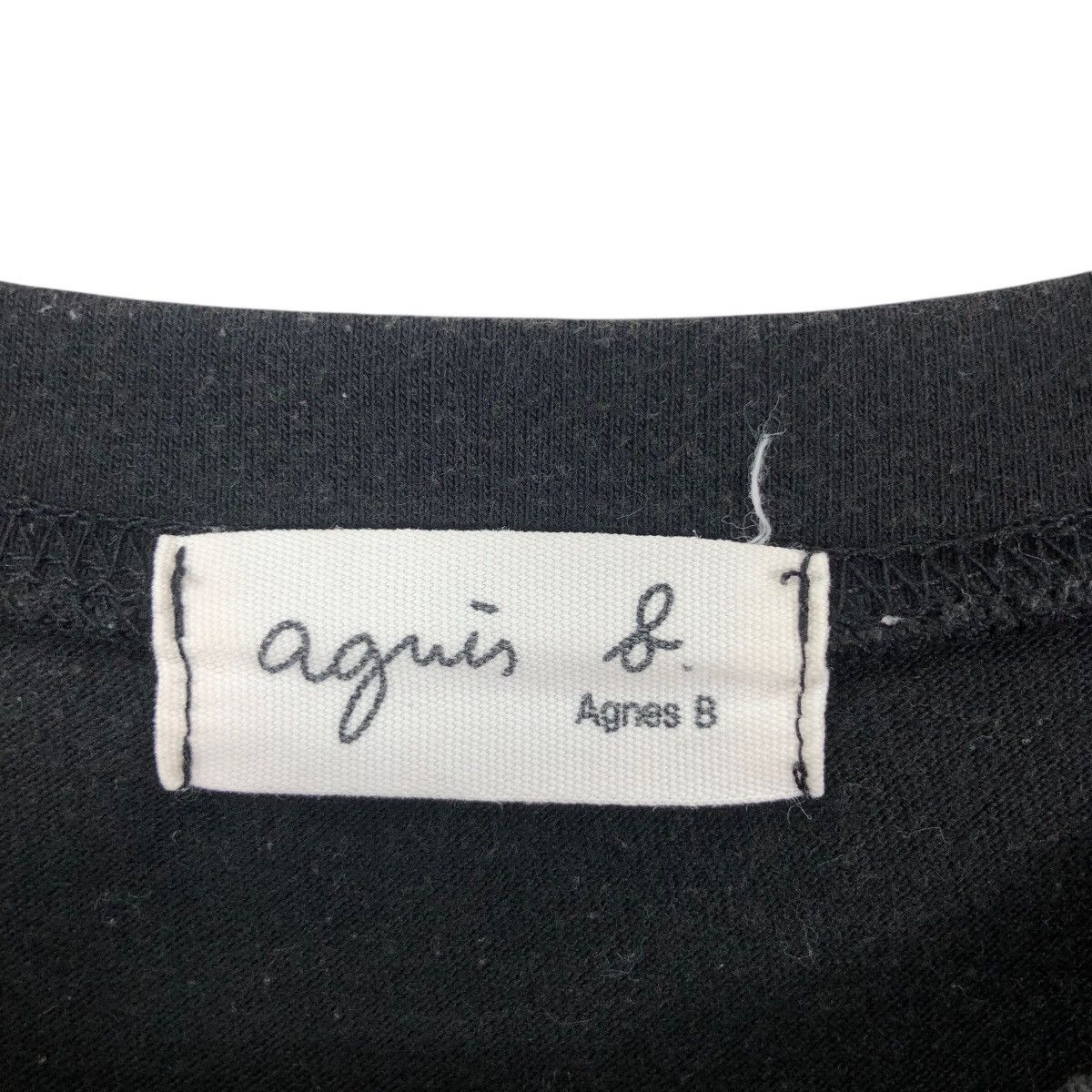 agnes b. Agnes B T-Shirt Big Logo Size M / US 6-8 / IT 42-44 - 5 Thumbnail
