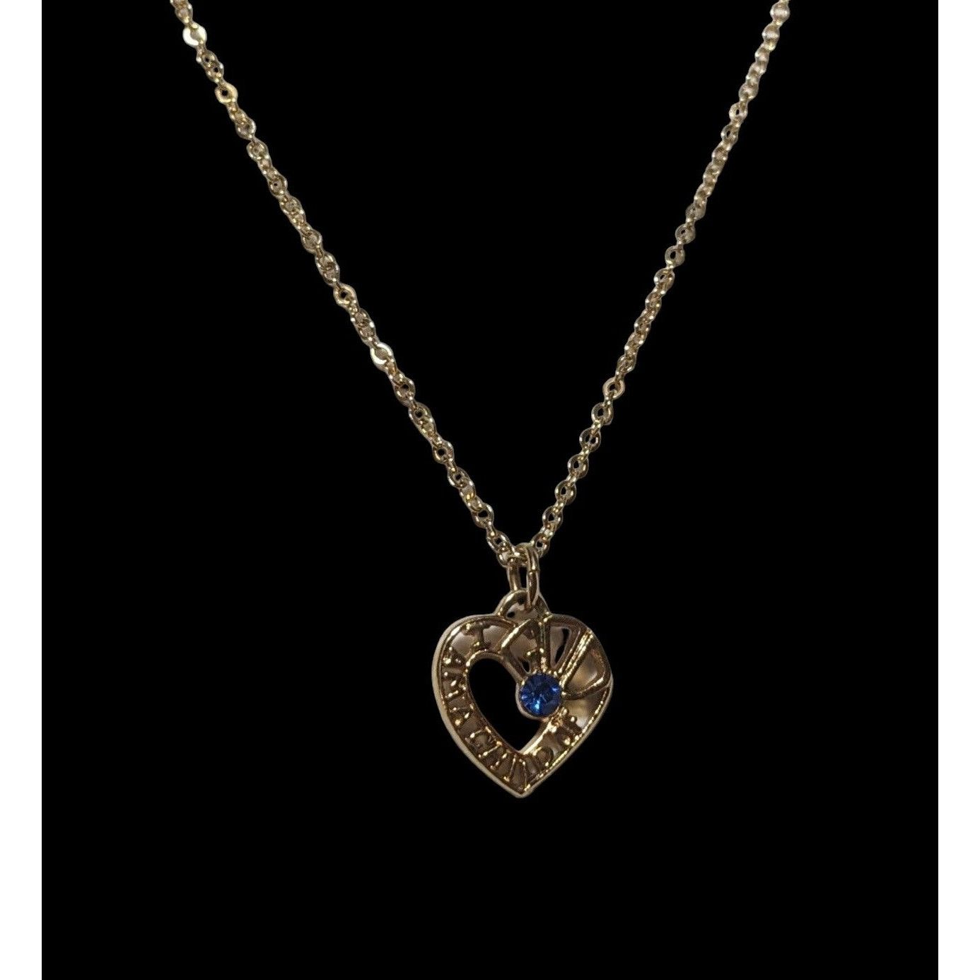 Other Gold Heart Child Of God Pendant Necklace Size ONE SIZE - 3 Thumbnail