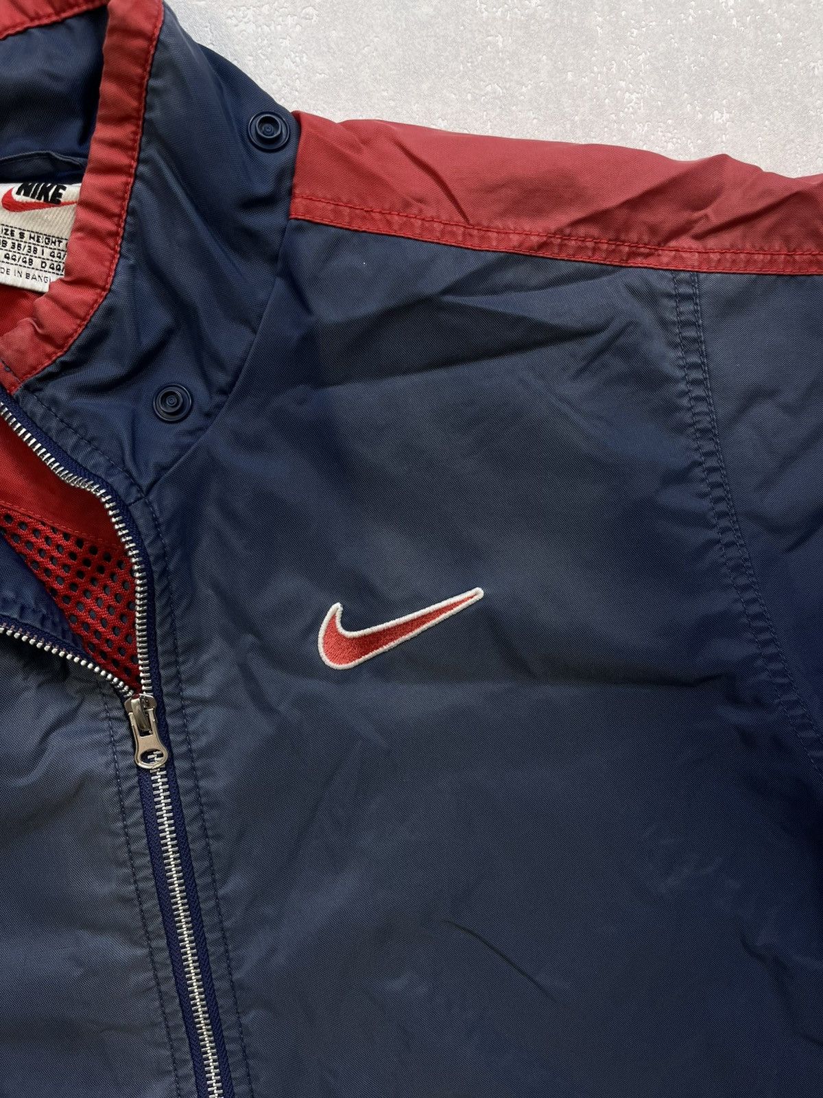 Nike × Vintage 90’s NIKE RETRO BIG SWOOSH LOGO OVERSIZED TRACK JACKET Y2K Size US S / EU 44-46 / 1 - 3 Thumbnail