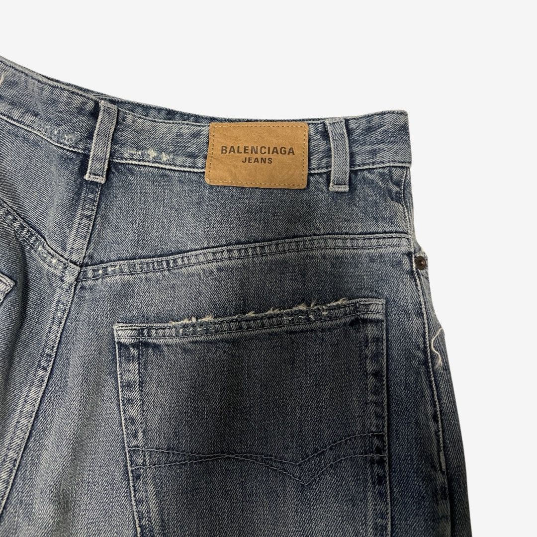 Balenciaga Balenciaga Baggy Oversized Destroyed Skater Denim Size US 30 / EU 46 - 5 Thumbnail