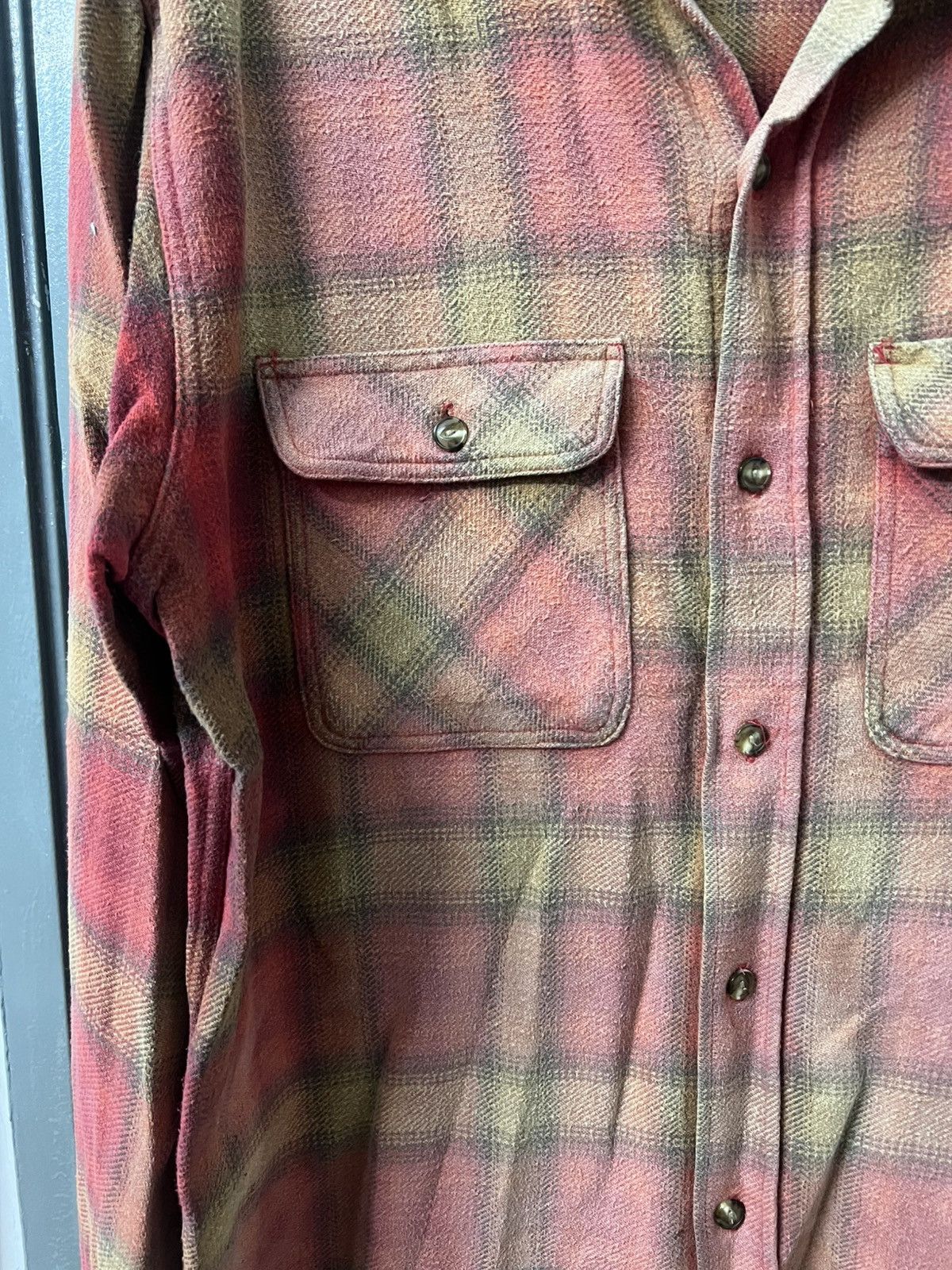 Sugar Cane VINTAGE SUN FADED SUGAR CANE FLANNEL Size US L / EU 52-54 / 3 - 6 Thumbnail