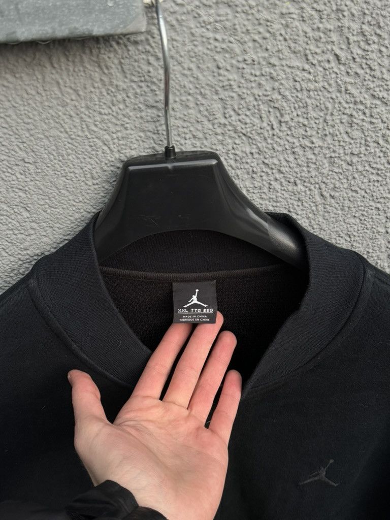 Jordan Brand × Nike Nike Jordan Zip Cotton Sweatshirt Jacket Black XXL Size US XXL / EU 58 / 5 - 3 Thumbnail