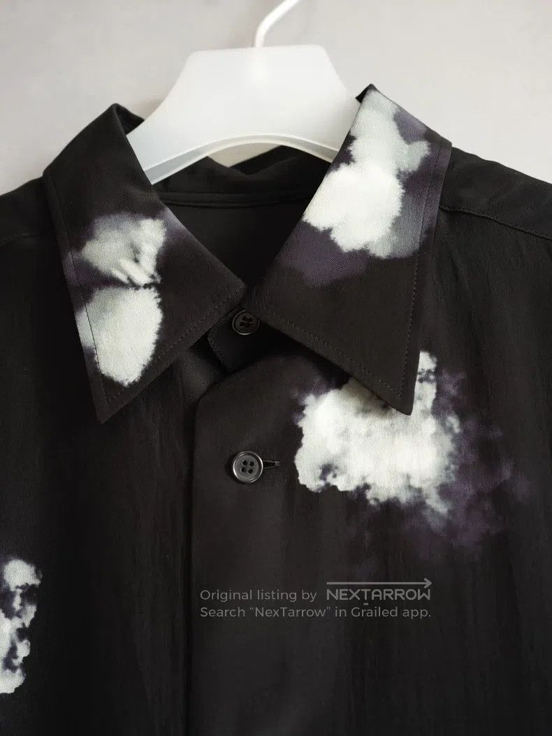Yohji Yamamoto YOHJI YAMAMOTO Cloud Print Silk Shirt Size US M / EU 48-50 / 2 - 5 Thumbnail