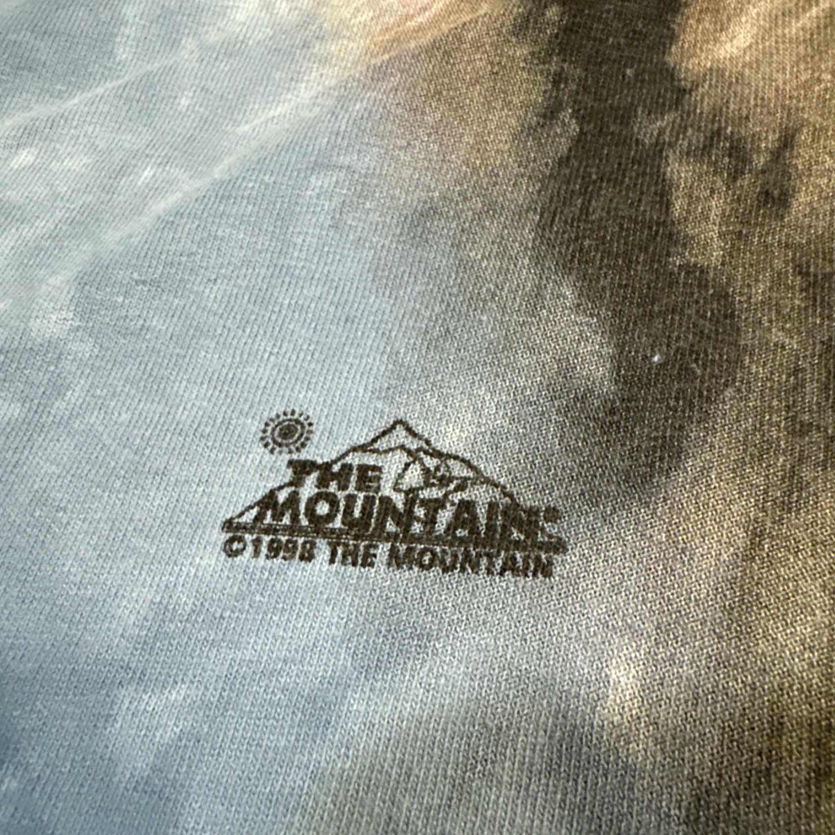 The Mountain VINTAGE The Mountain T-Shirt Large White Tie Dye Tiger Animal Nature 1998 Mens White Size US L / EU 52-54 / 3 - 5 Thumbnail