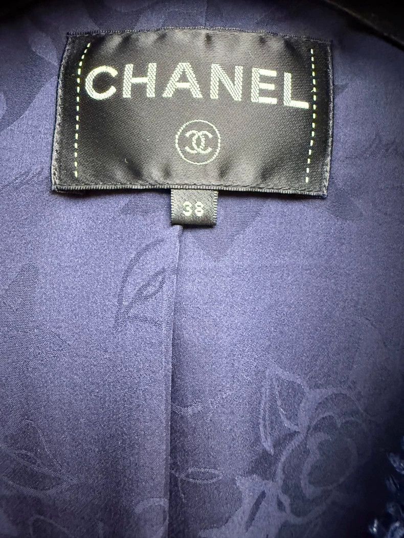 Chanel Chanel Navy blue coat Size XS / US 0-2 / IT 36-38 - 2 Thumbnail